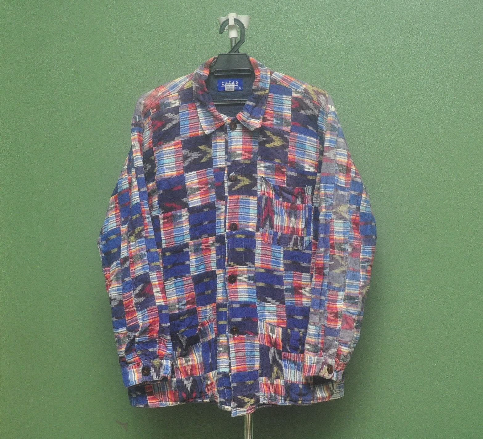 Designer × Japanese Brand Vintage Clear Japanese Travis Scott Fashion Style Size US L / EU 52-54 / 3 - 1 Thumbnail