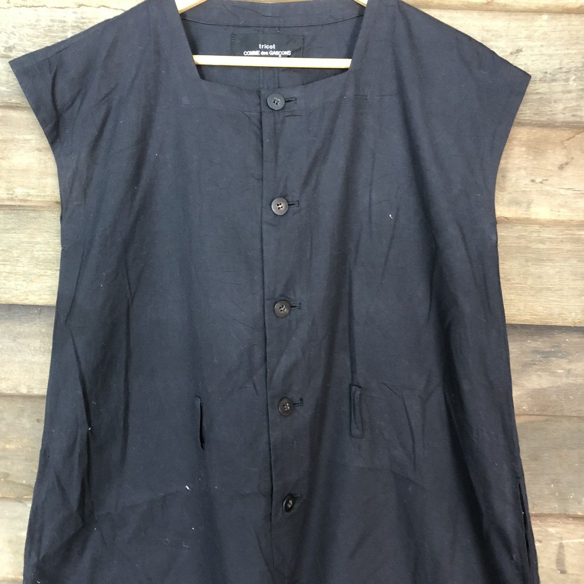 Comme des Garcons DL Tricot Commedes Garcons dress Black #6878 Size S / US 4 / IT 40 - 6 Thumbnail