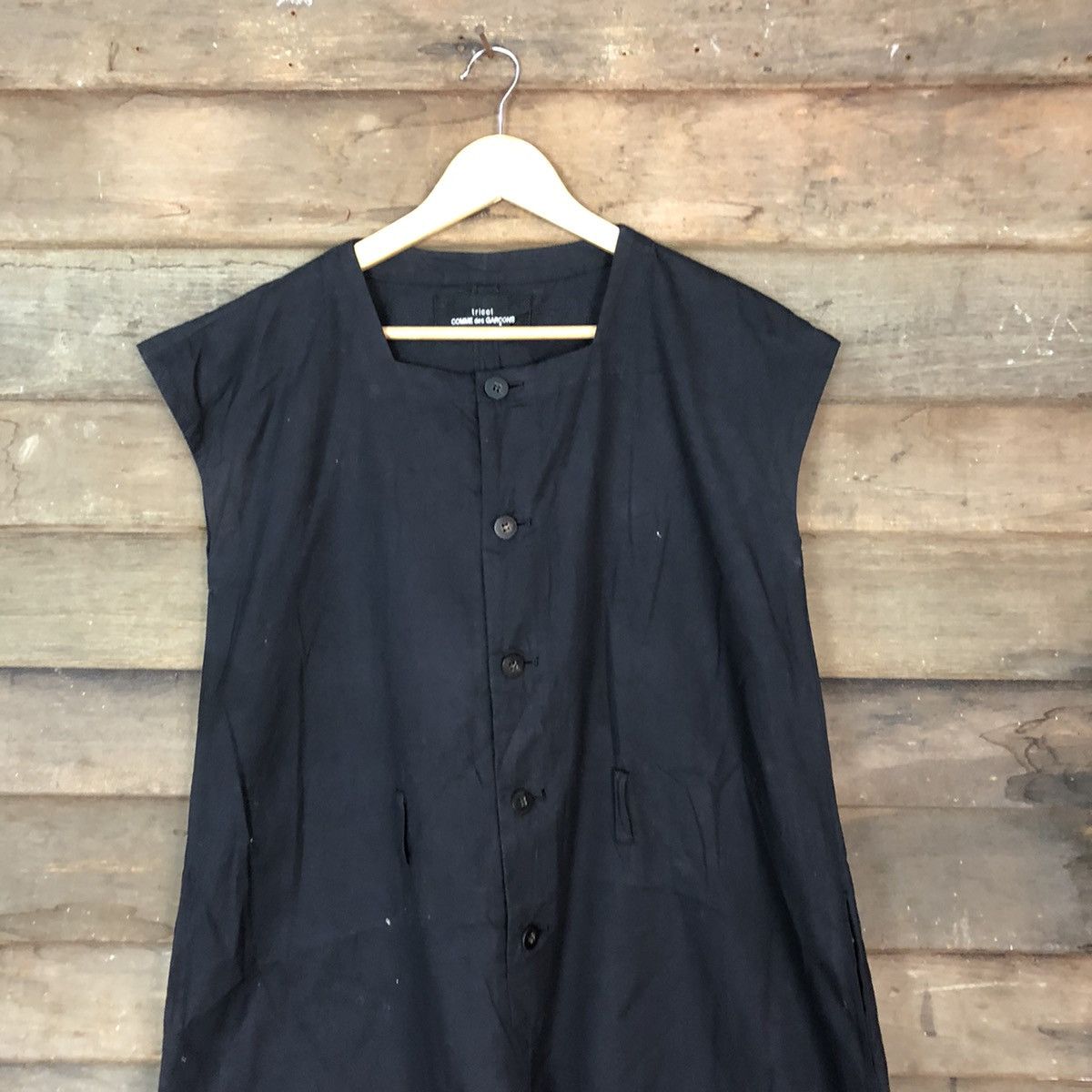 Comme des Garcons DL Tricot Commedes Garcons dress Black #6878 Size S / US 4 / IT 40 - 2 Thumbnail
