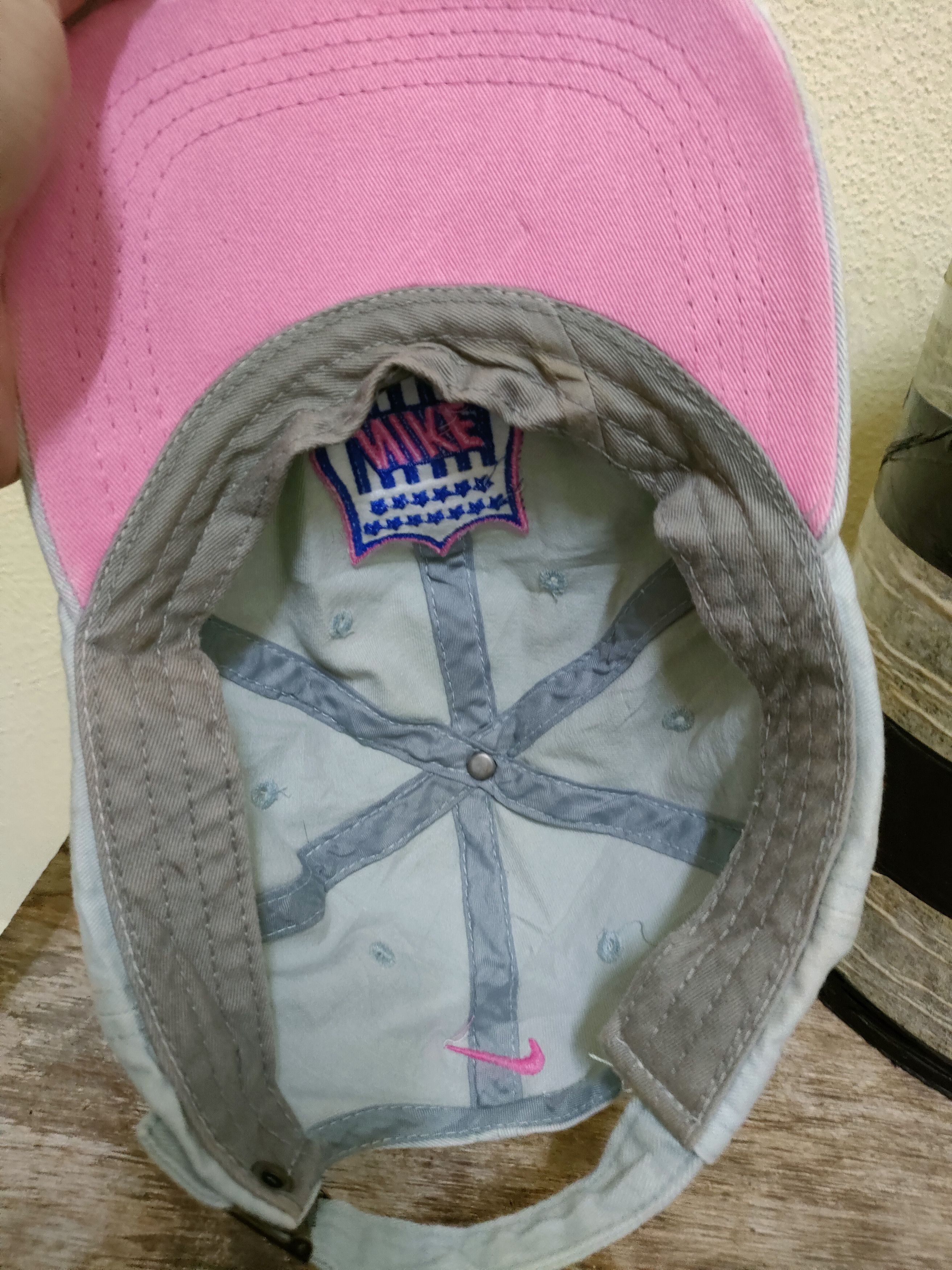 Nike × Vintage Vintage Distressed Nike Hat Cap Size ONE SIZE - 2 Thumbnail