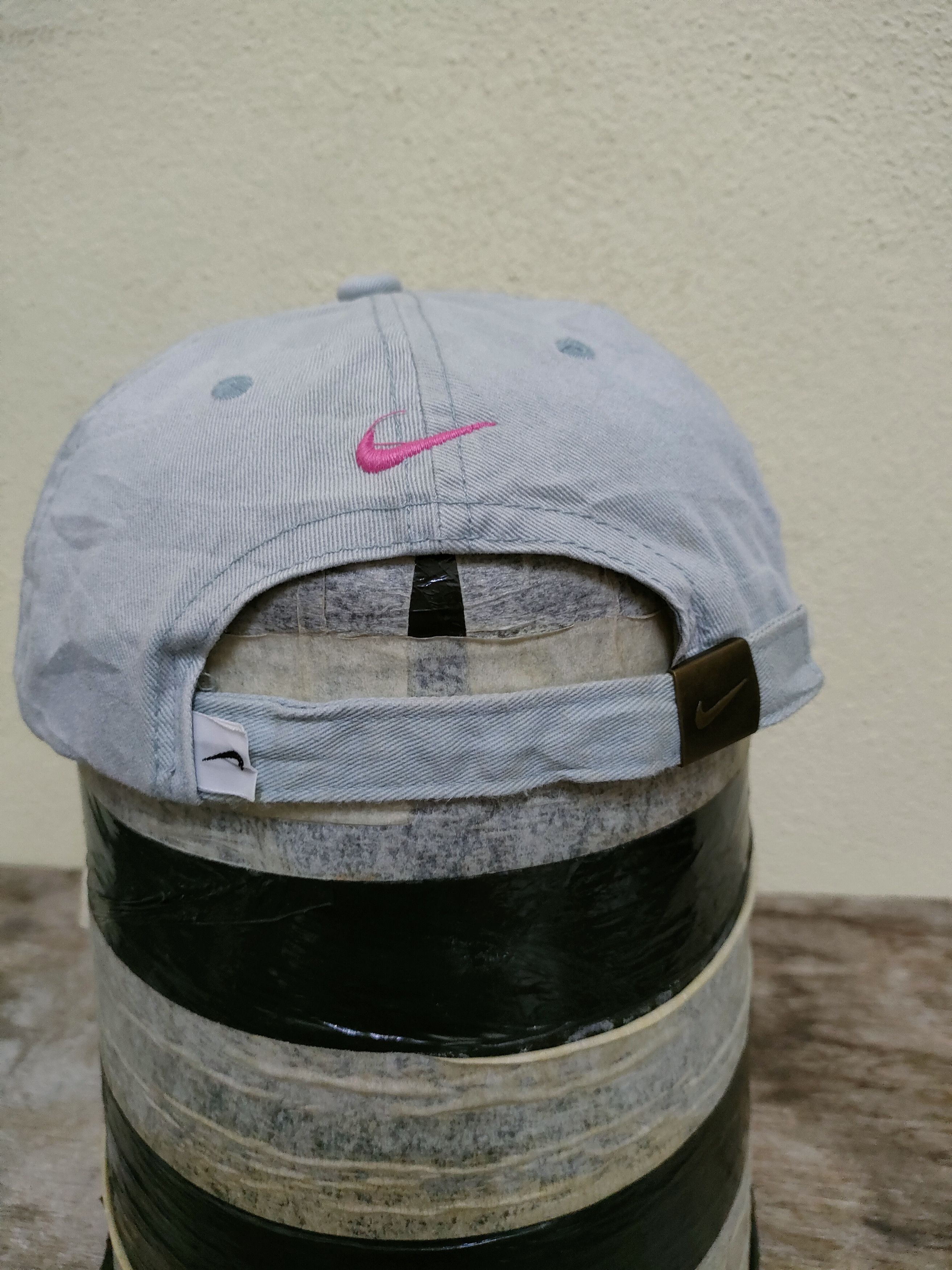 Nike × Vintage Vintage Distressed Nike Hat Cap Size ONE SIZE - 7 Thumbnail