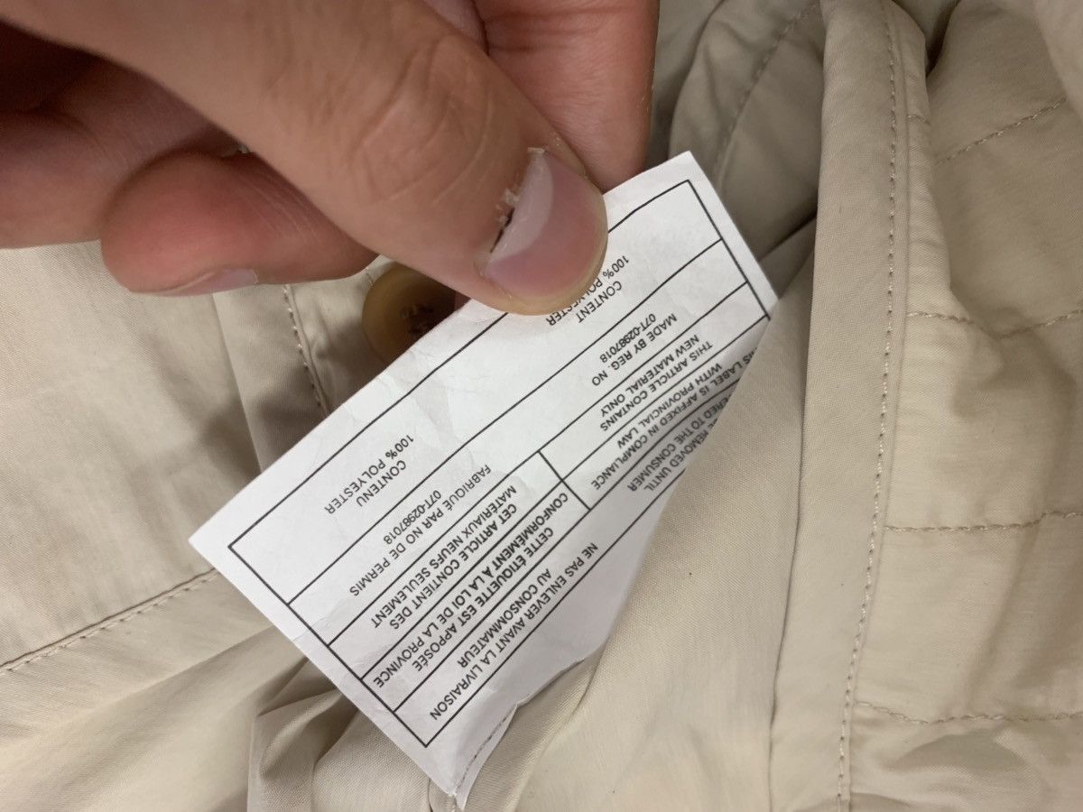 Helmut Lang Quilted Zip Up Jacket in Moonlight Size US XS / EU 42 / 0 - 11 Thumbnail