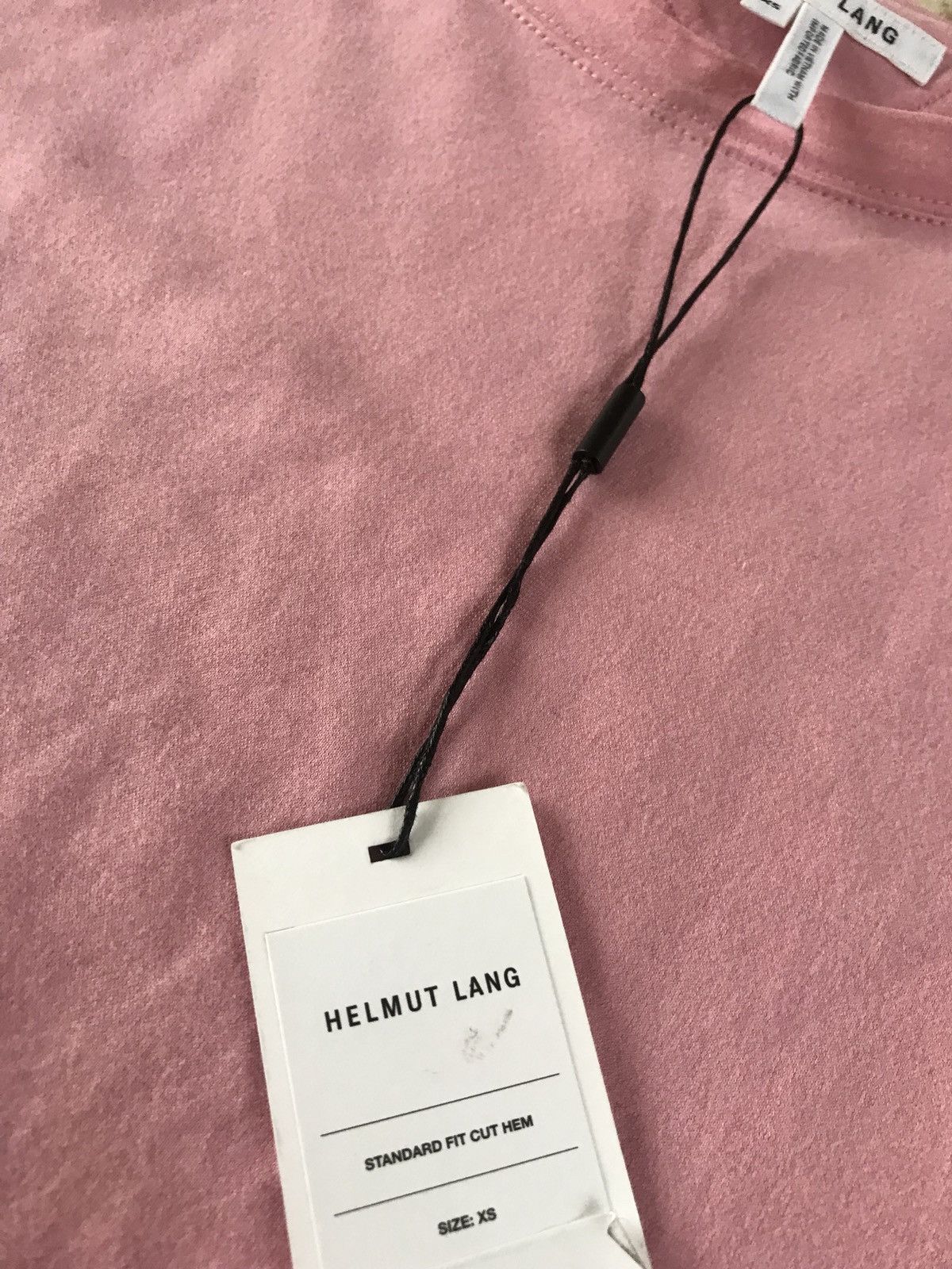 Helmut Lang Pink Elbow Cut Tee, SS Size US XS / EU 42 / 0 - 8 Thumbnail