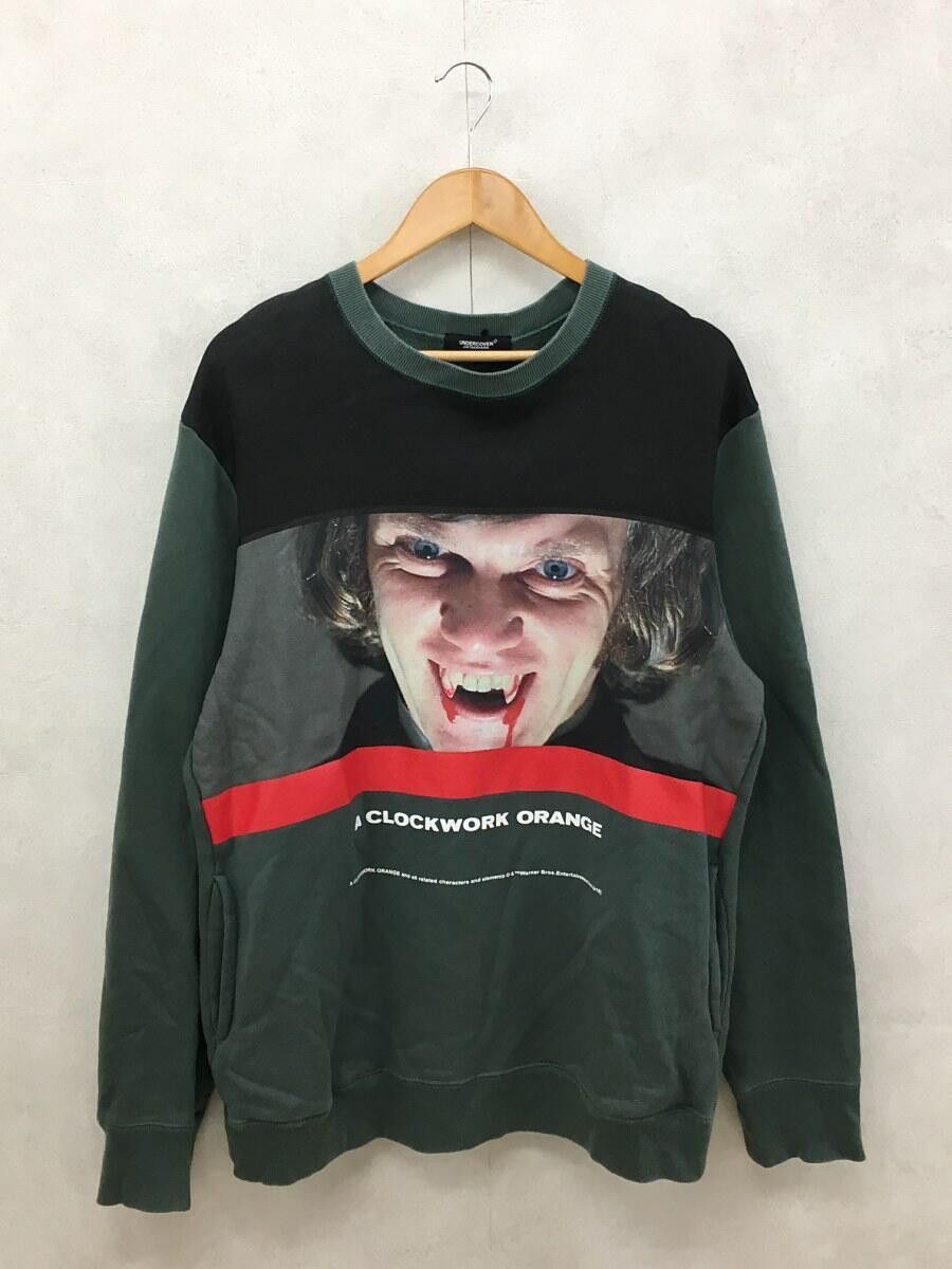 image of Undercover Aw19 A Clockwork Orange Crewneck Sweatshirt in Green, Men's (Size XL)