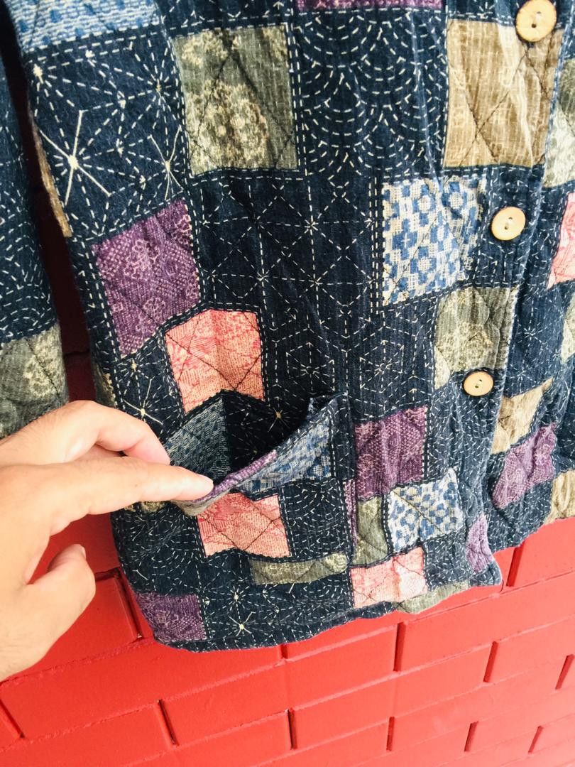 Japanese Brand Vintage Japanese Apricot Talking Velvet Inspired by Kapital Size US L / EU 52-54 / 3 - 7 Thumbnail