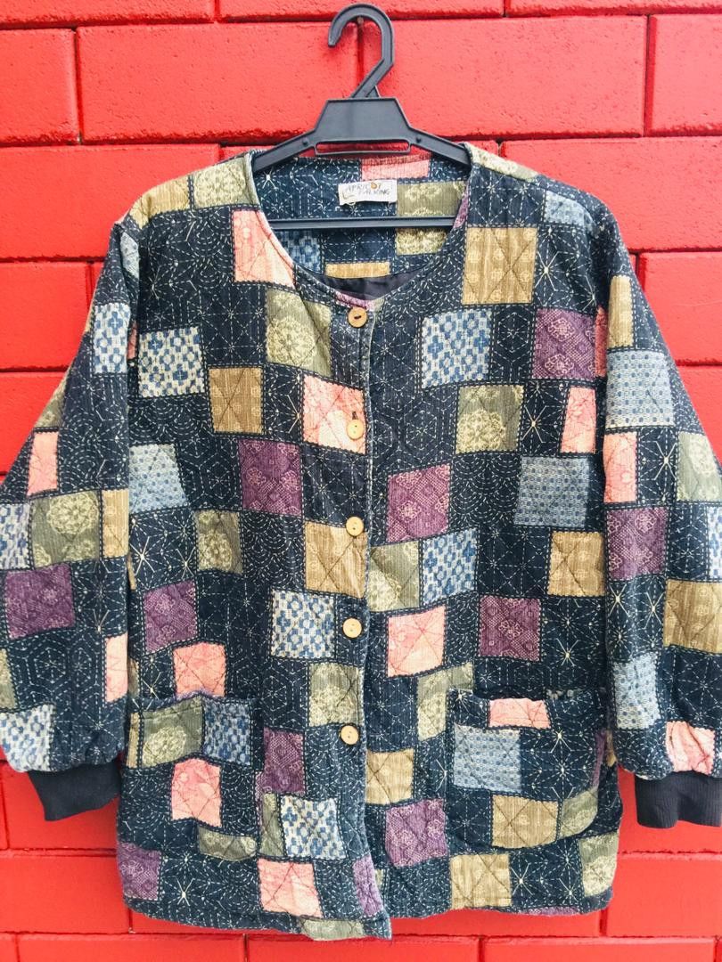 Japanese Brand Vintage Japanese Apricot Talking Velvet Inspired by Kapital Size US L / EU 52-54 / 3 - 3 Thumbnail