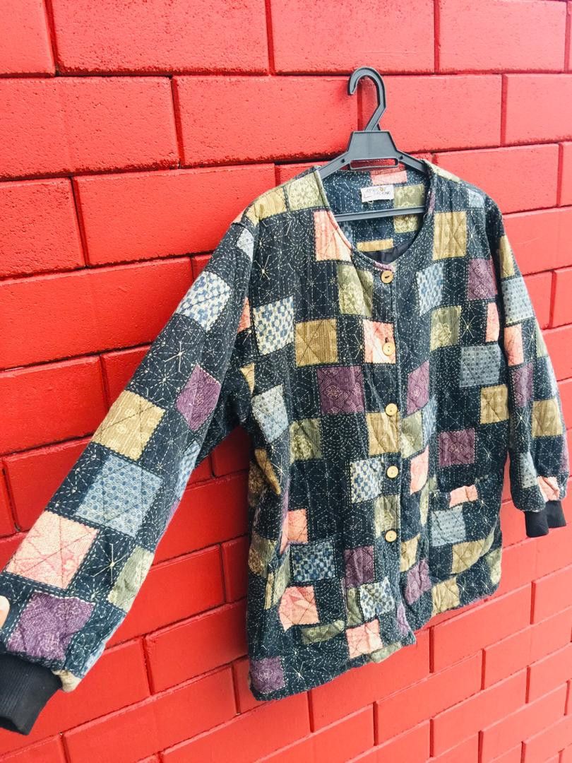 Japanese Brand Vintage Japanese Apricot Talking Velvet Inspired by Kapital Size US L / EU 52-54 / 3 - 4 Thumbnail