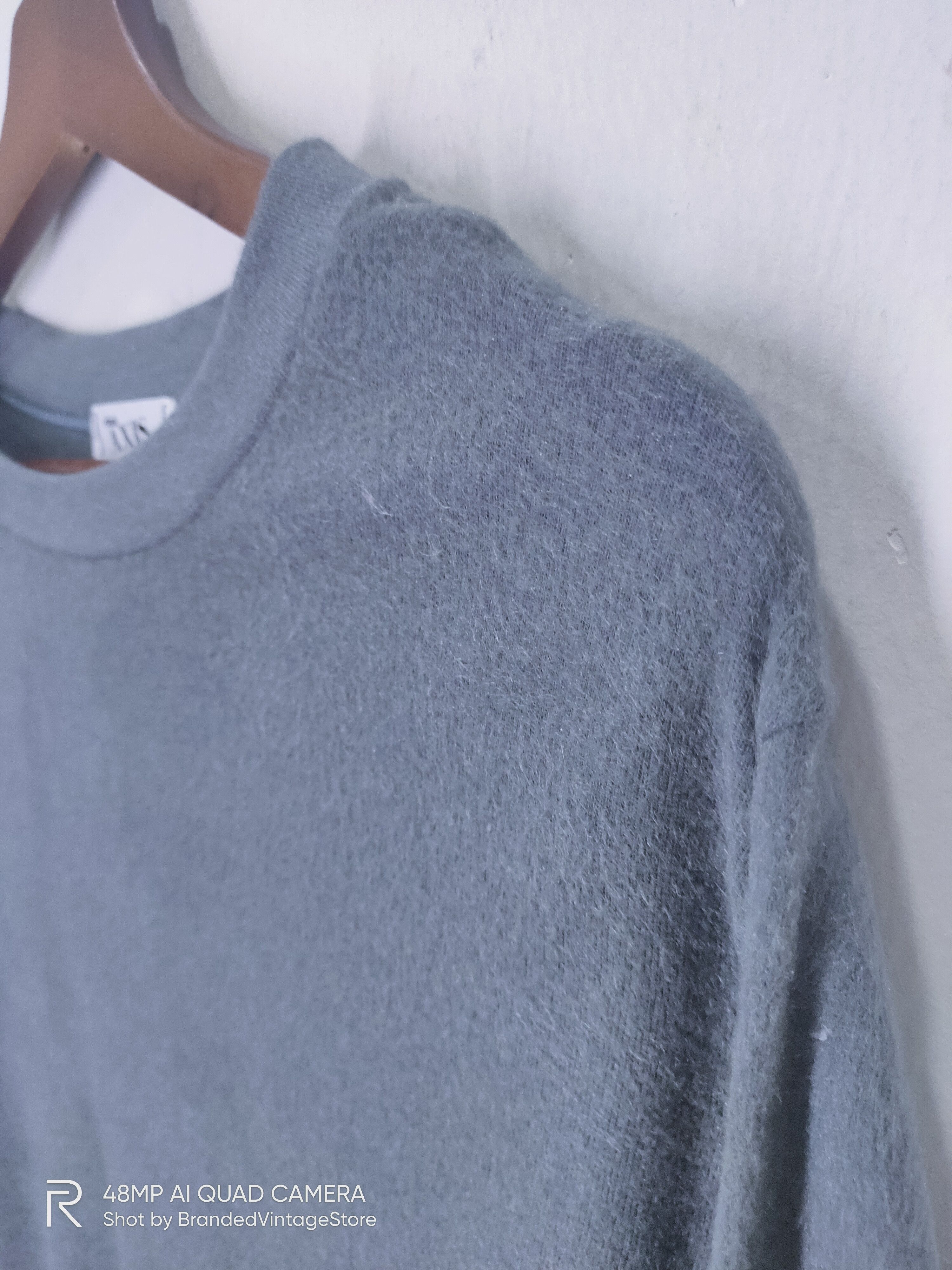 American Stitch × Vintage Vintage CLUB AXIS Fleece Plain Stretch Slim Fit Sweatshirt Size US M / EU 48-50 / 2 - 4 Thumbnail
