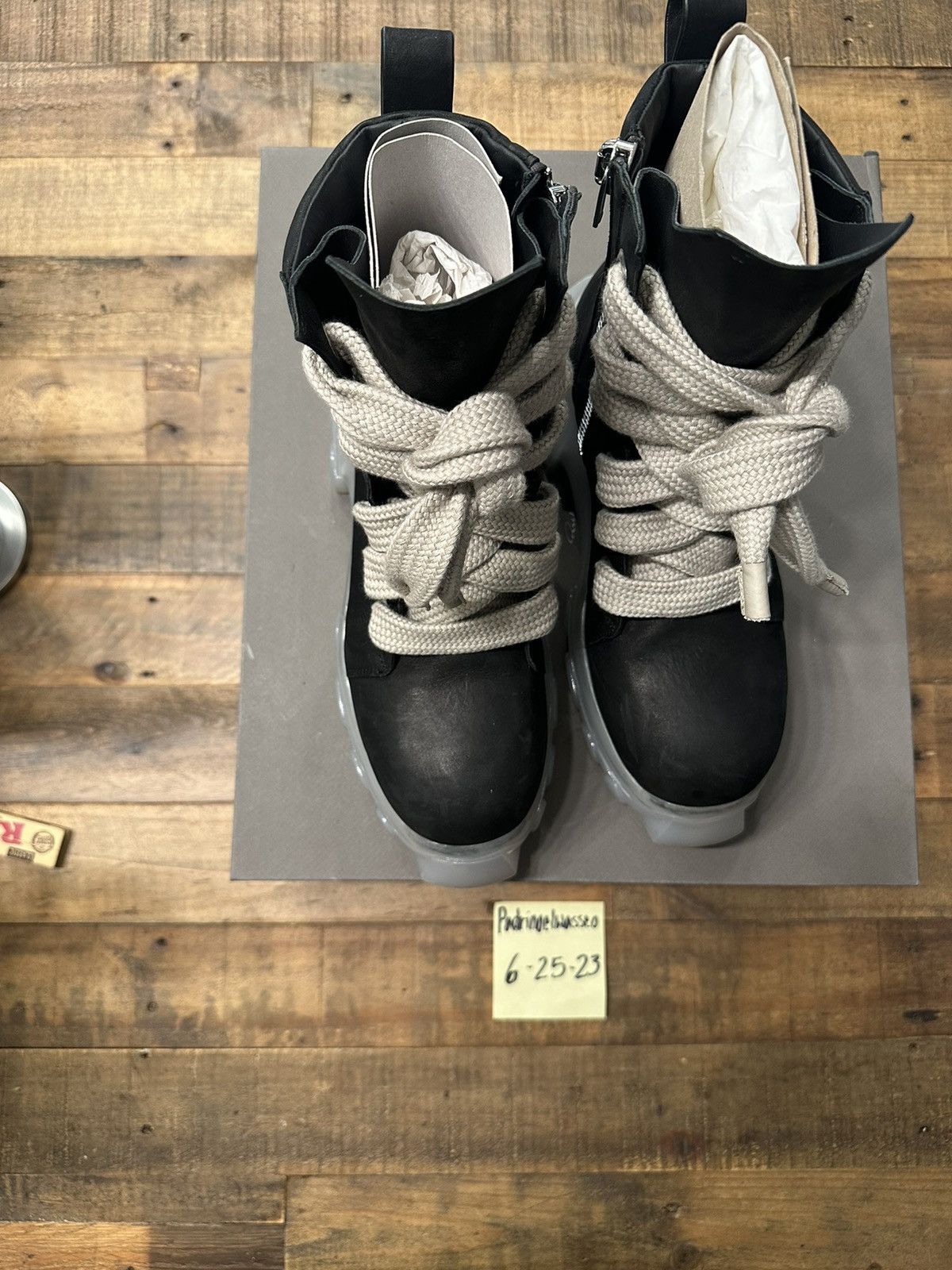 Rick Owens Tractor Boots Jumbo | Grailed