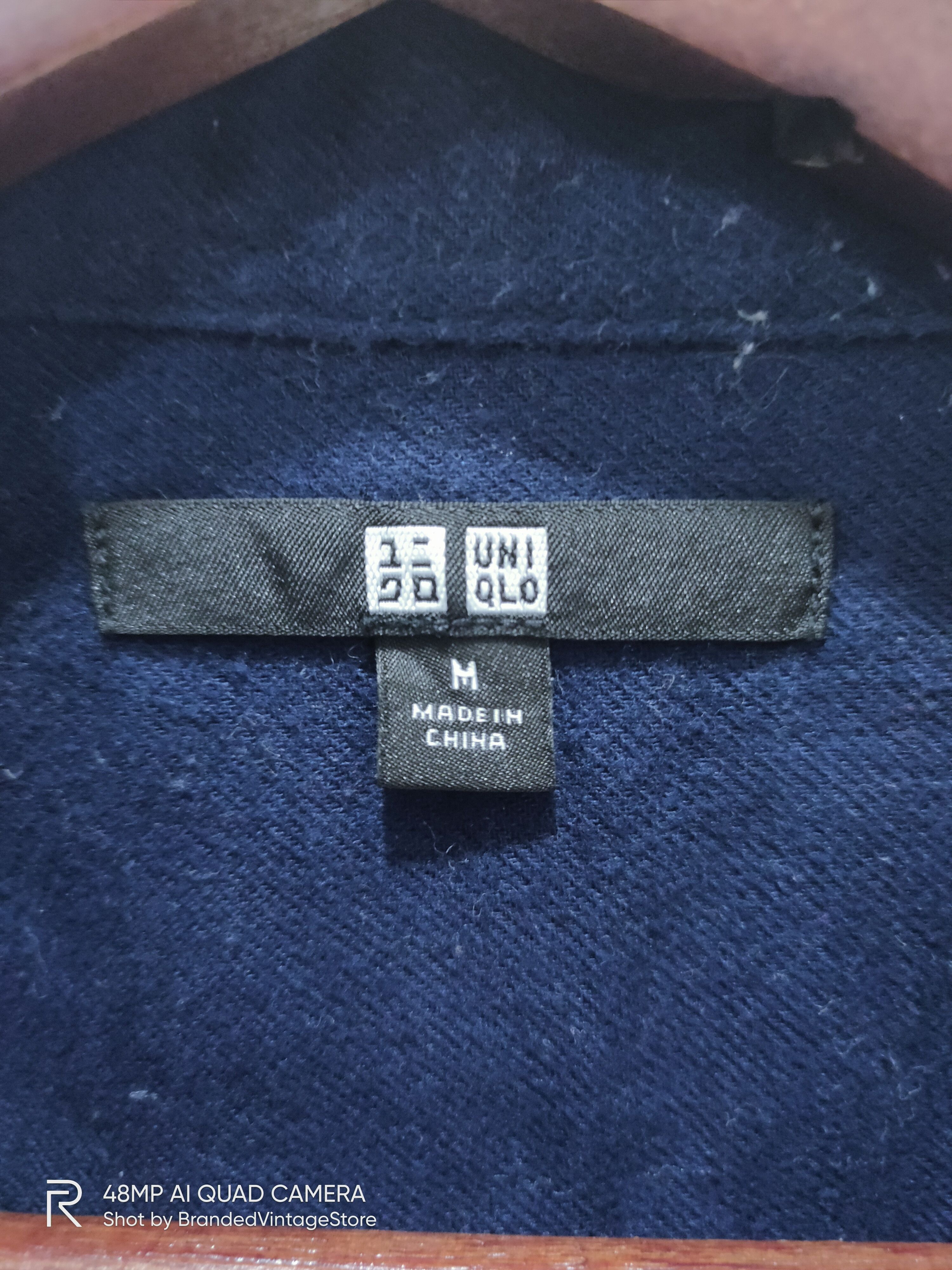Japanese Brand × Uniqlo UNIQLO Dark Camo Fullprinted Pocket Casual Flannel Jacket Size US M / EU 48-50 / 2 - 11 Thumbnail