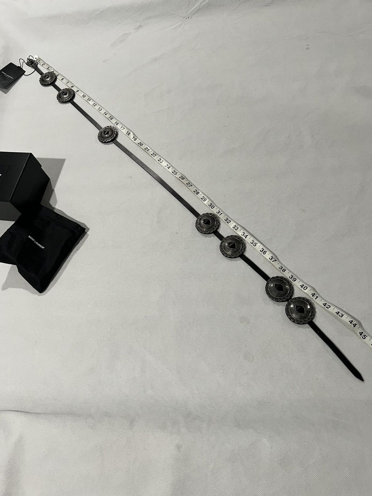 Saint Laurent Paris Saint Laurent men’s belt. 90/34. $1590 Size 34 - 7 Thumbnail