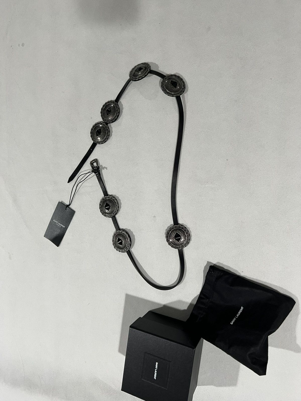 Saint Laurent Paris Saint Laurent men’s belt. 90/34. $1590 Size 34 - 3 Thumbnail