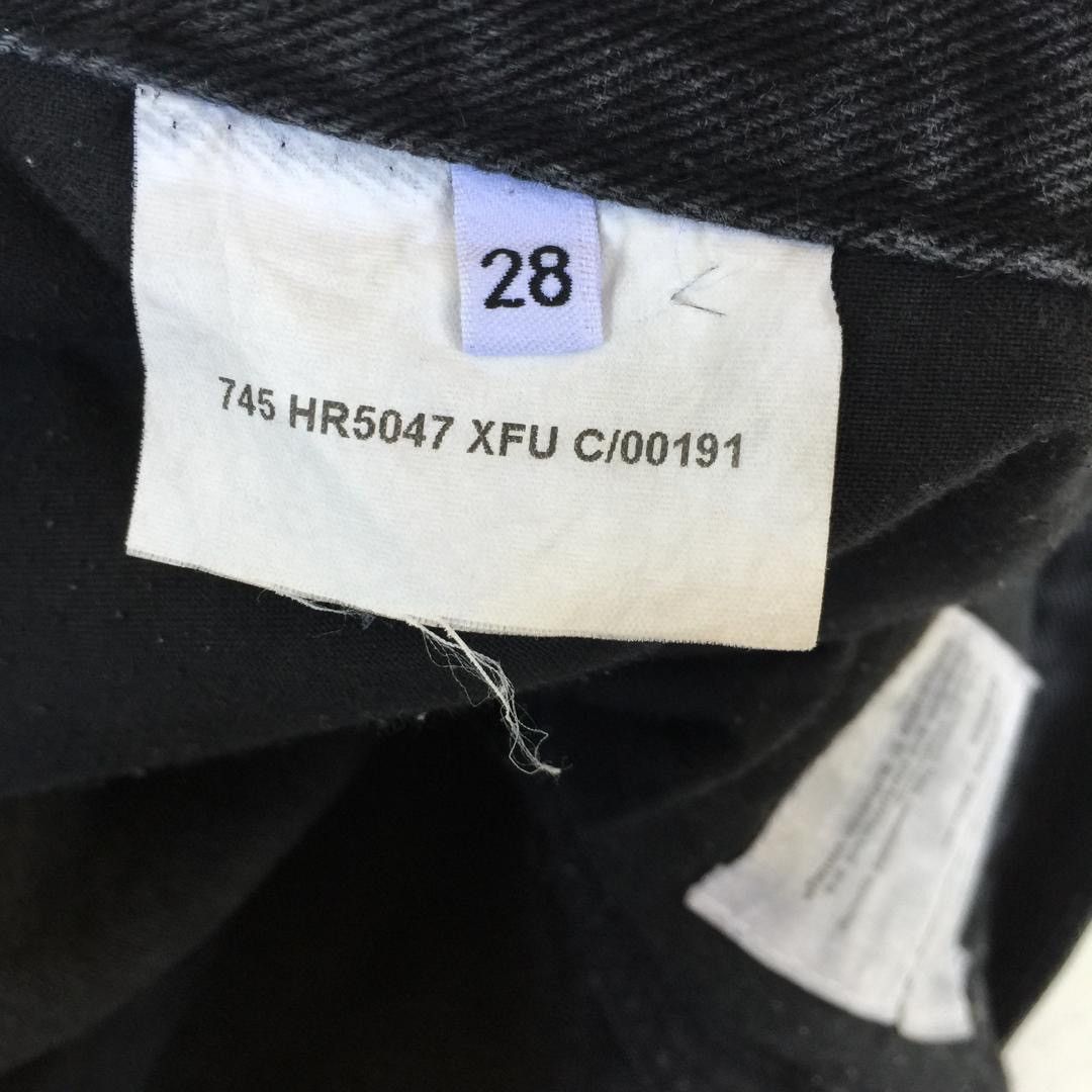 Other 💥Rare💥Vintage Helmut Lang Tyre Print Black Denim Size 30" / US 8 / IT 44 - 11 Thumbnail