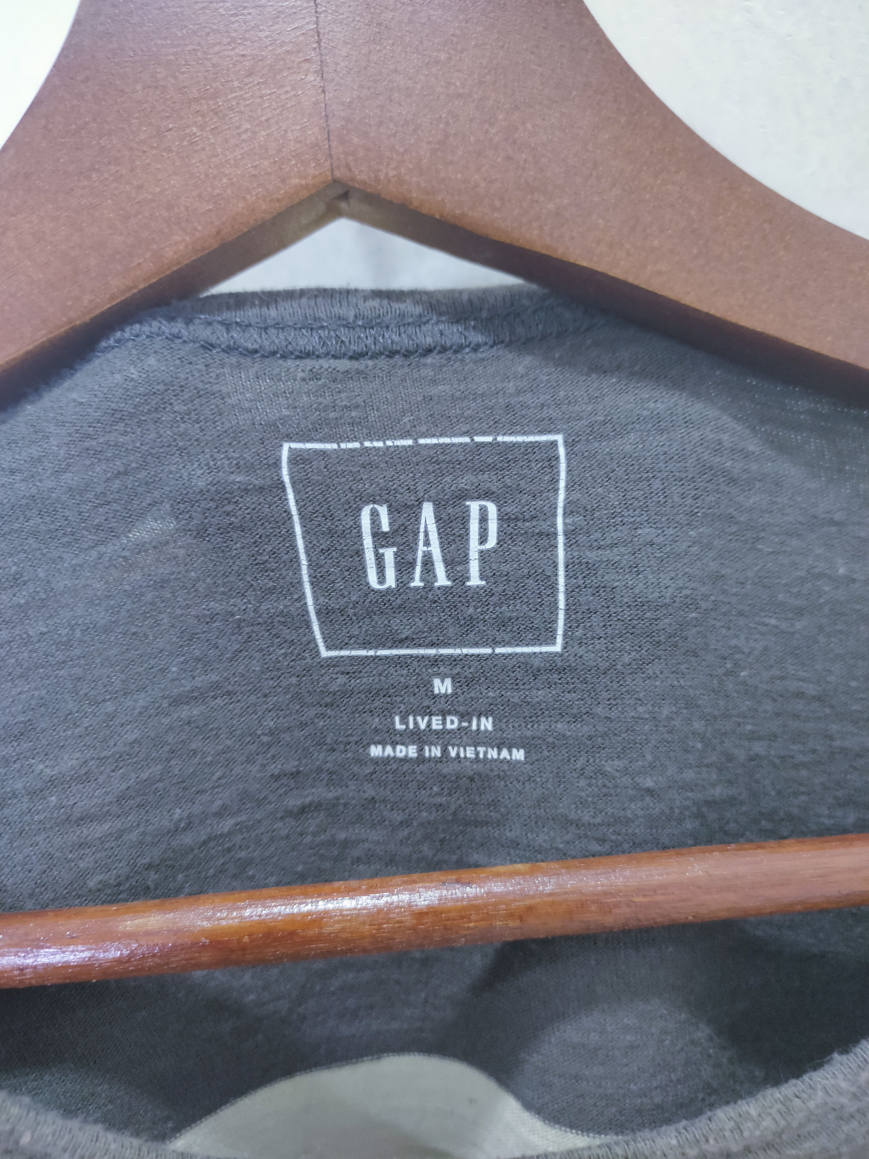 Gap × OVER THE STRiPES Vintage GAP Pocket Single Stitch Striped Streetwear Tshirt Size US M / EU 48-50 / 2 - 3 Thumbnail