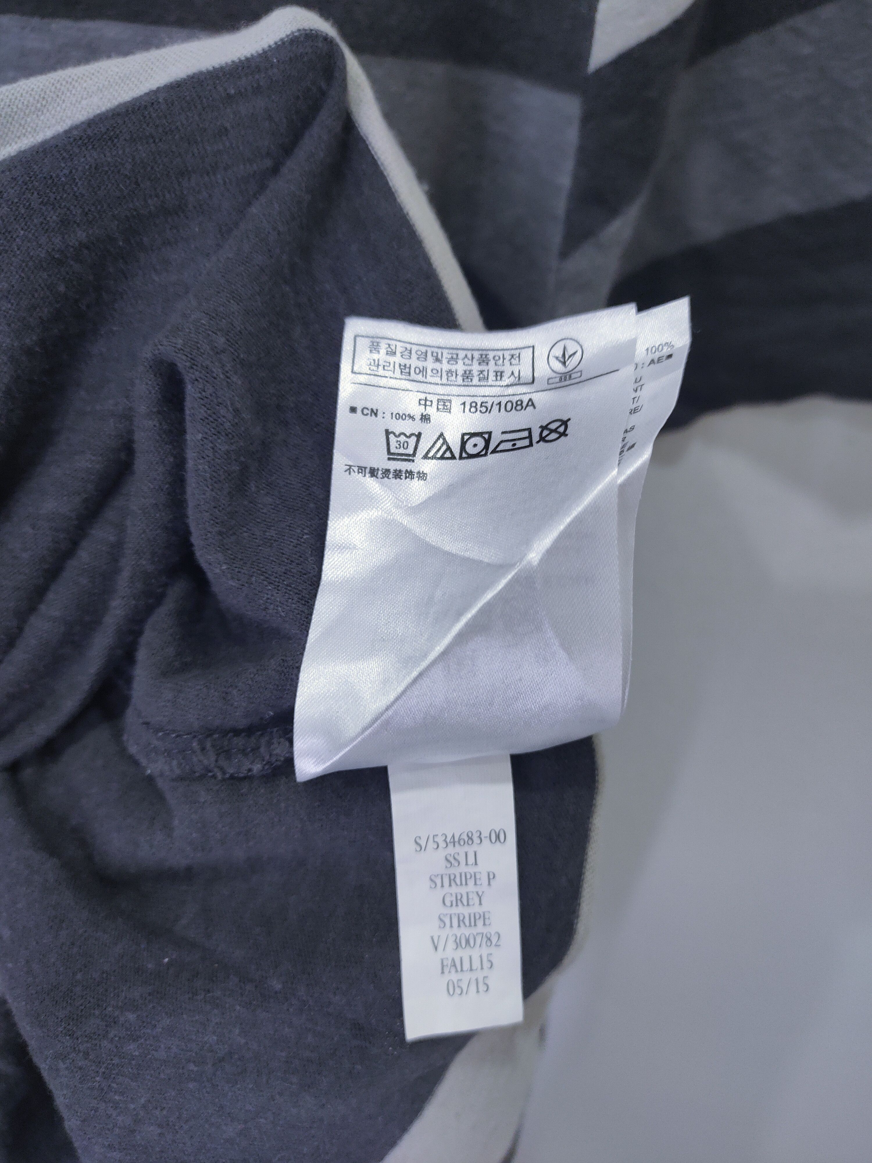 Gap × OVER THE STRiPES Vintage GAP Pocket Single Stitch Striped Streetwear Tshirt Size US M / EU 48-50 / 2 - 8 Thumbnail