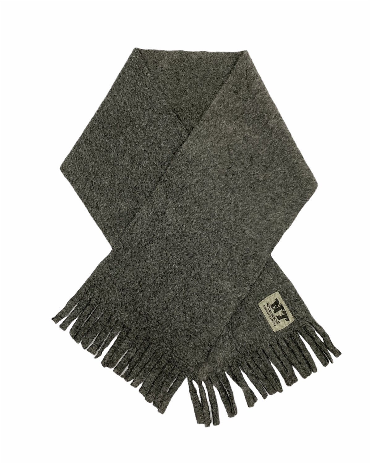 Japanese Brand × Other NECTAR THREAD USA Handmade Fringed Fleece Wrap Shawl Scarve Size ONE SIZE - 1 Thumbnail