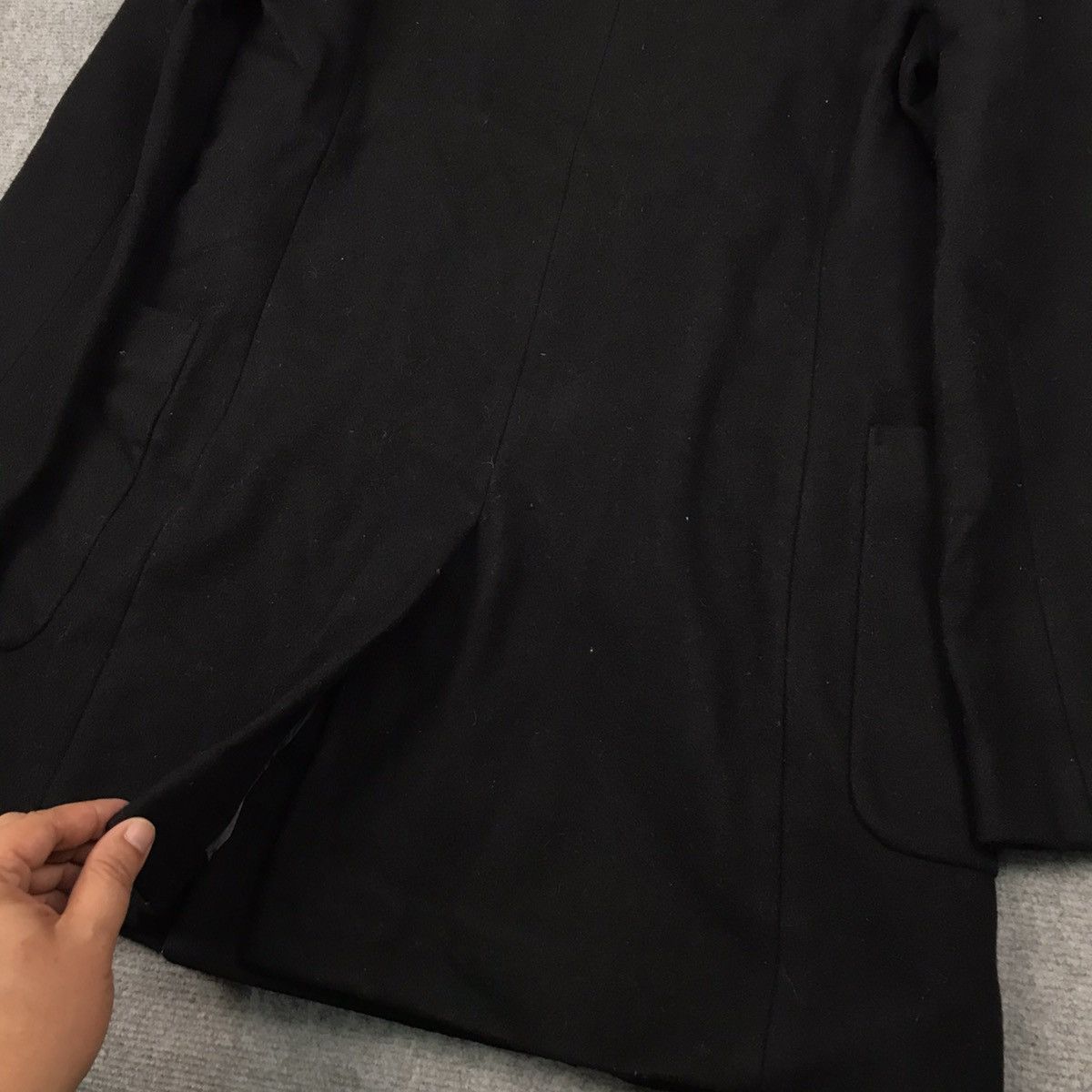 Issey Miyake ISSEY MIYAKE SUNAO KUWAHARA FUR HOODIES WOOL JACKET Size US M / EU 48-50 / 2 - 9 Thumbnail