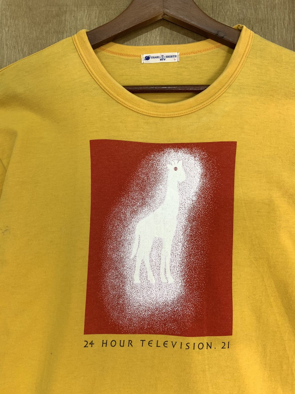 Camel × Japanese Brand Vintag 24HOUR TELEVISION CAMEL Box Logo Single Stitch Shirt Size US M / EU 48-50 / 2 - 5 Thumbnail