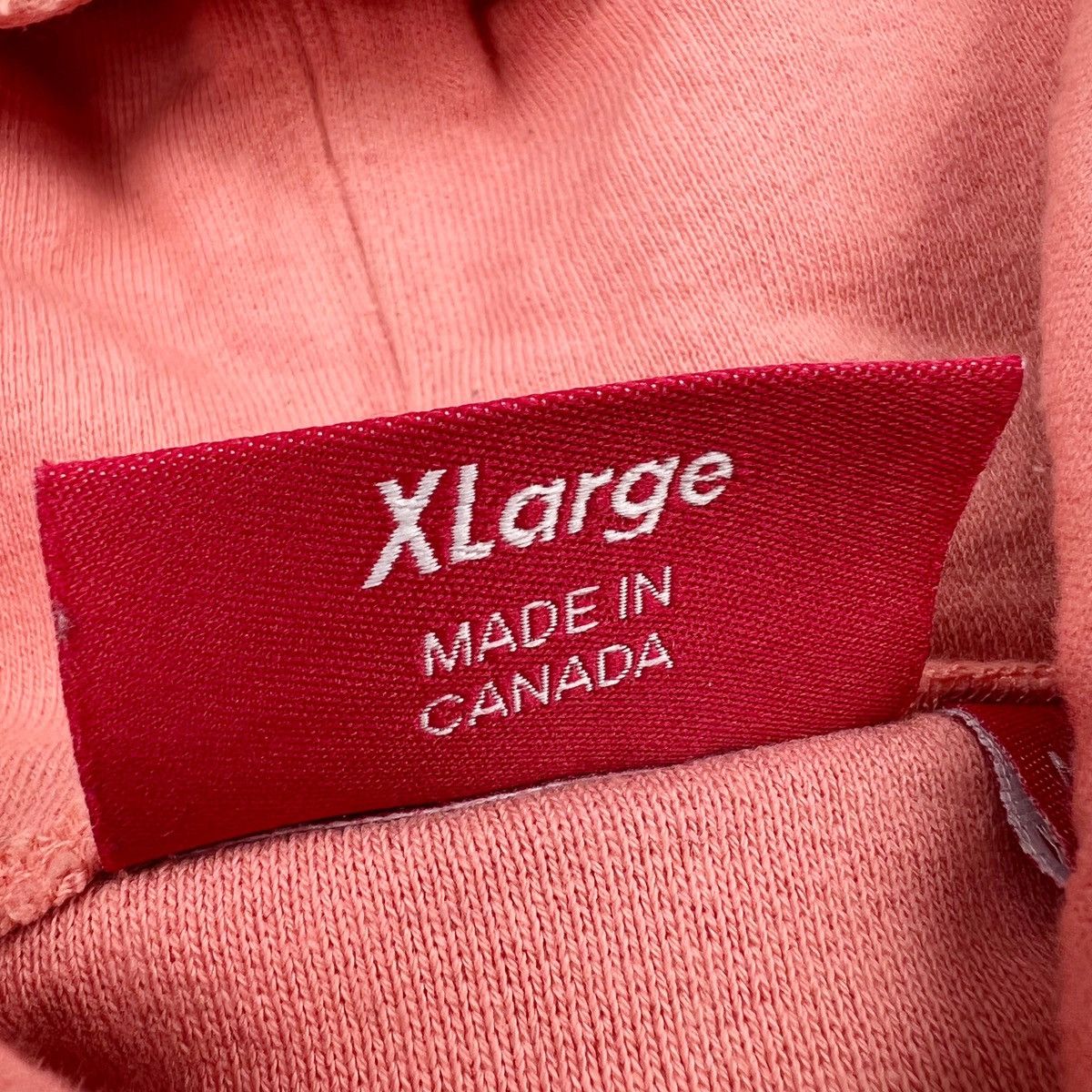 Supreme Supreme Peach Fleece Hoodie Size US XL / EU 56 / 4 - 5 Thumbnail