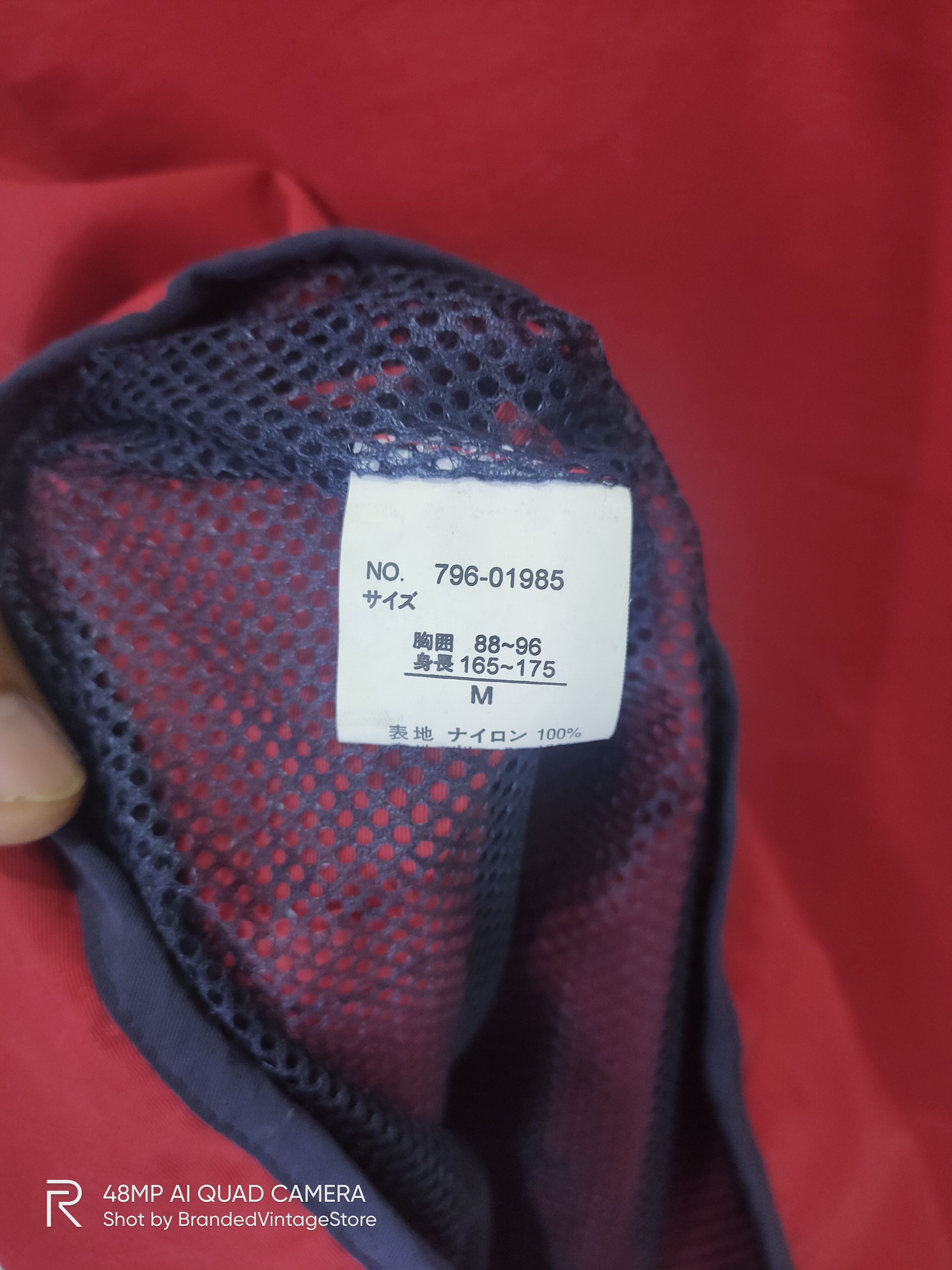 Japanese Brand A.I.V Zipper Multipocket Tactical Mesh Nett Red Vest Jacket Size 44L - 12 Thumbnail