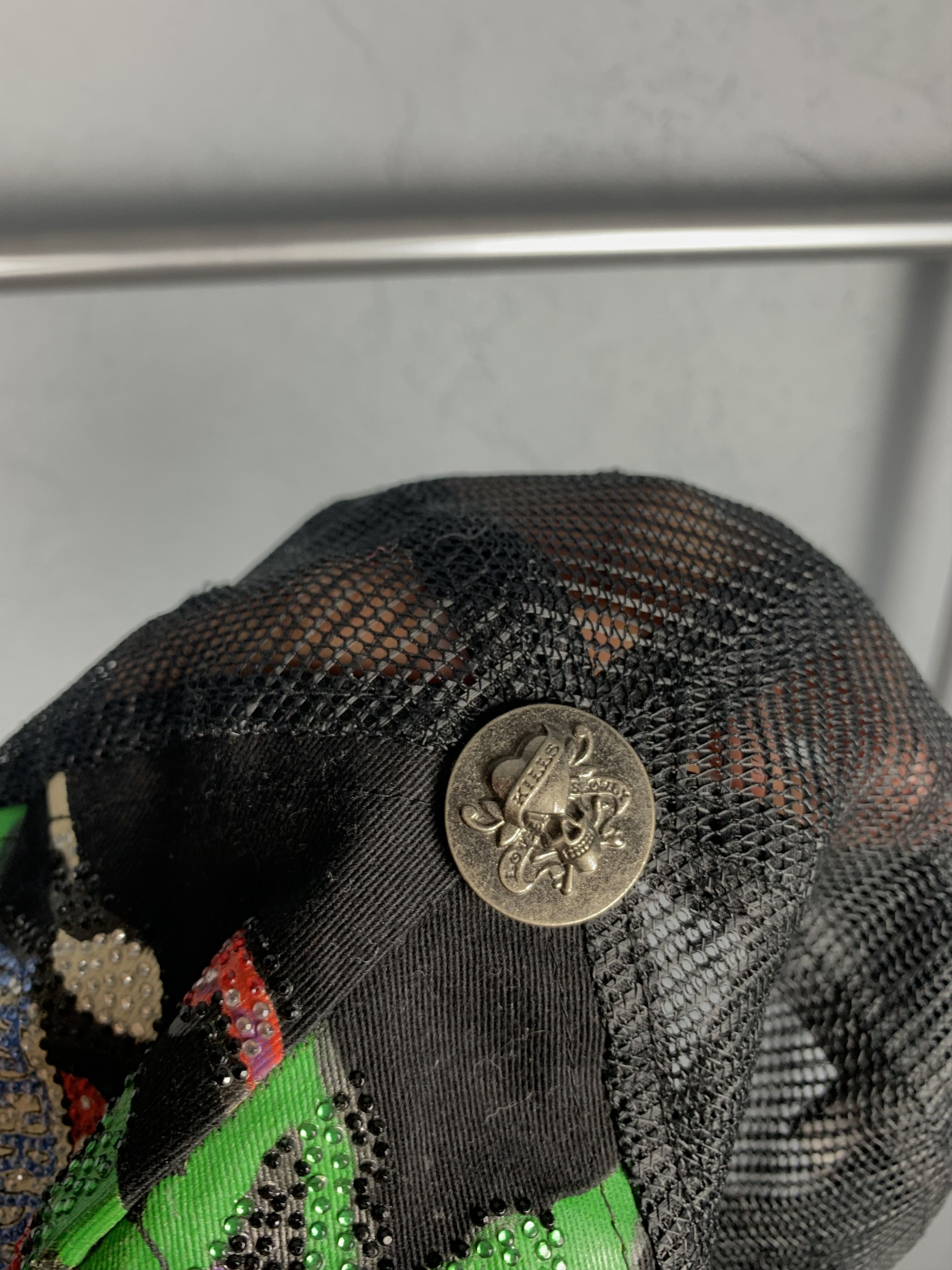 Christian Audigier × Ed Hardy × Vintage Ed Hardy by Christian Audigier Vintage Mens Hat Cap Size ONE SIZE - 3 Thumbnail