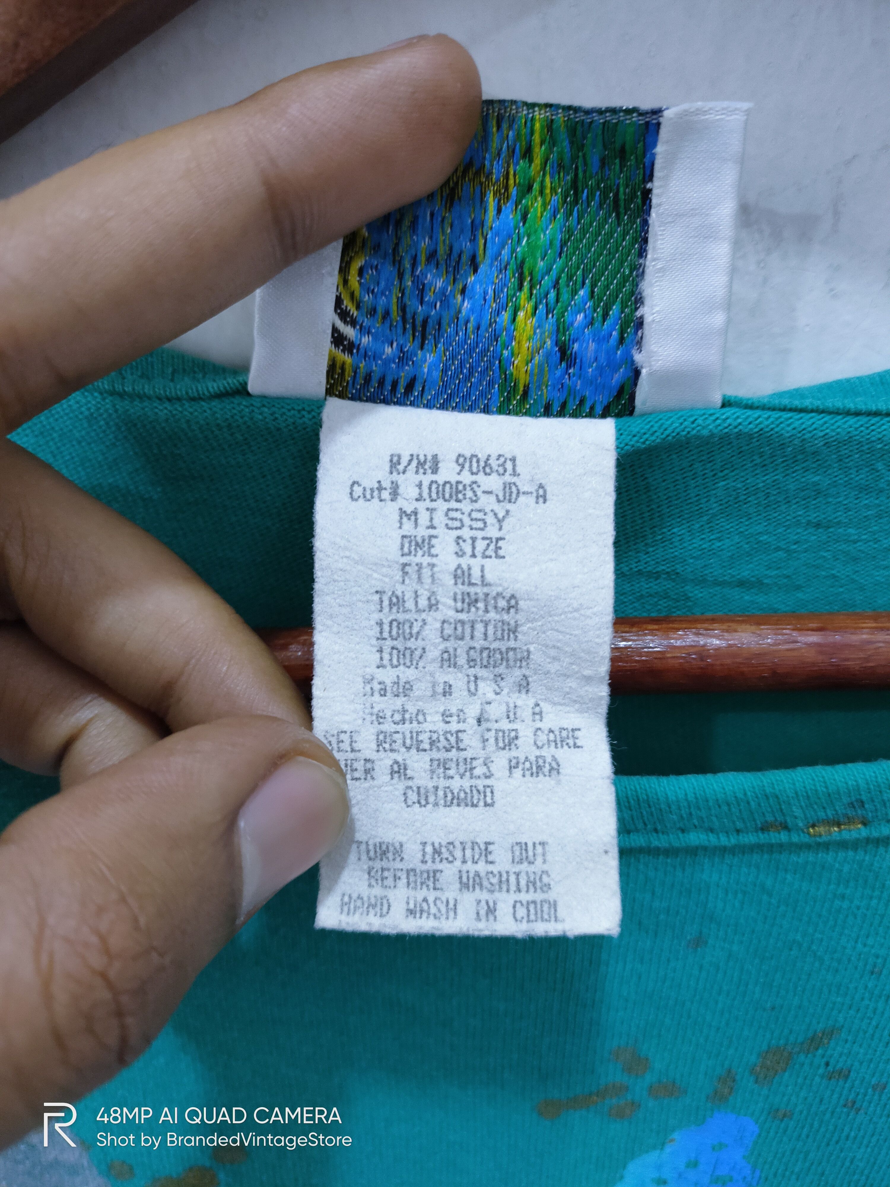 Other Vintage COPA CABANA Aquatic Exotic Fullprint AllOver Tshirt Size US XL / EU 56 / 4 - 11 Thumbnail