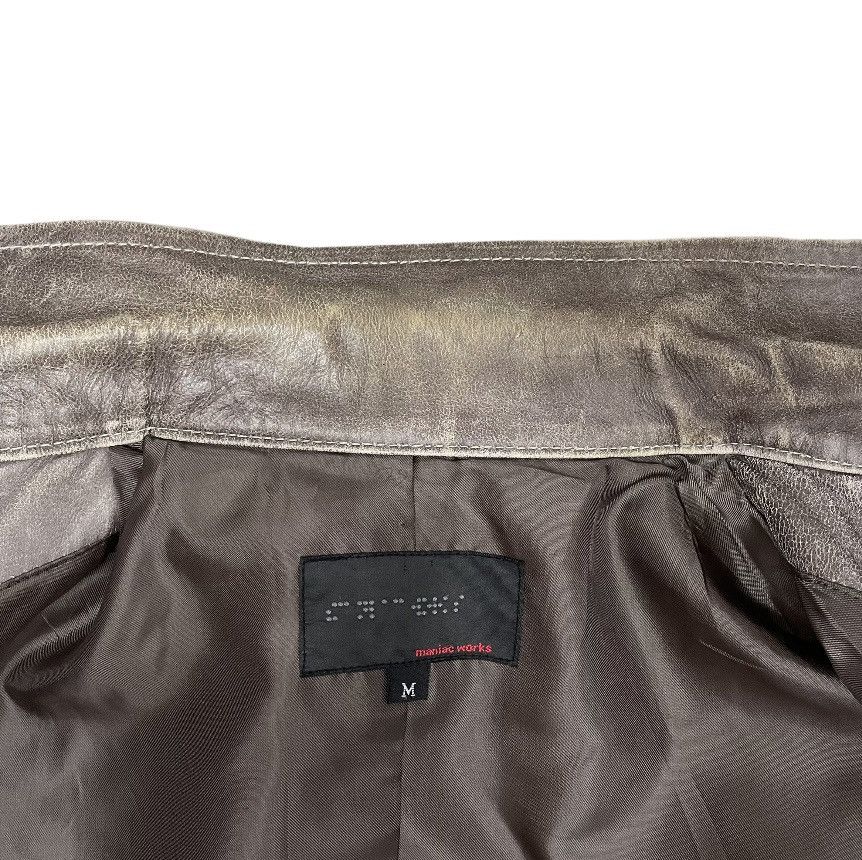 Genuine Leather MANIAC WORKS JAPAN Leather Worker Jacket Size US S / EU 44-46 / 1 - 5 Thumbnail
