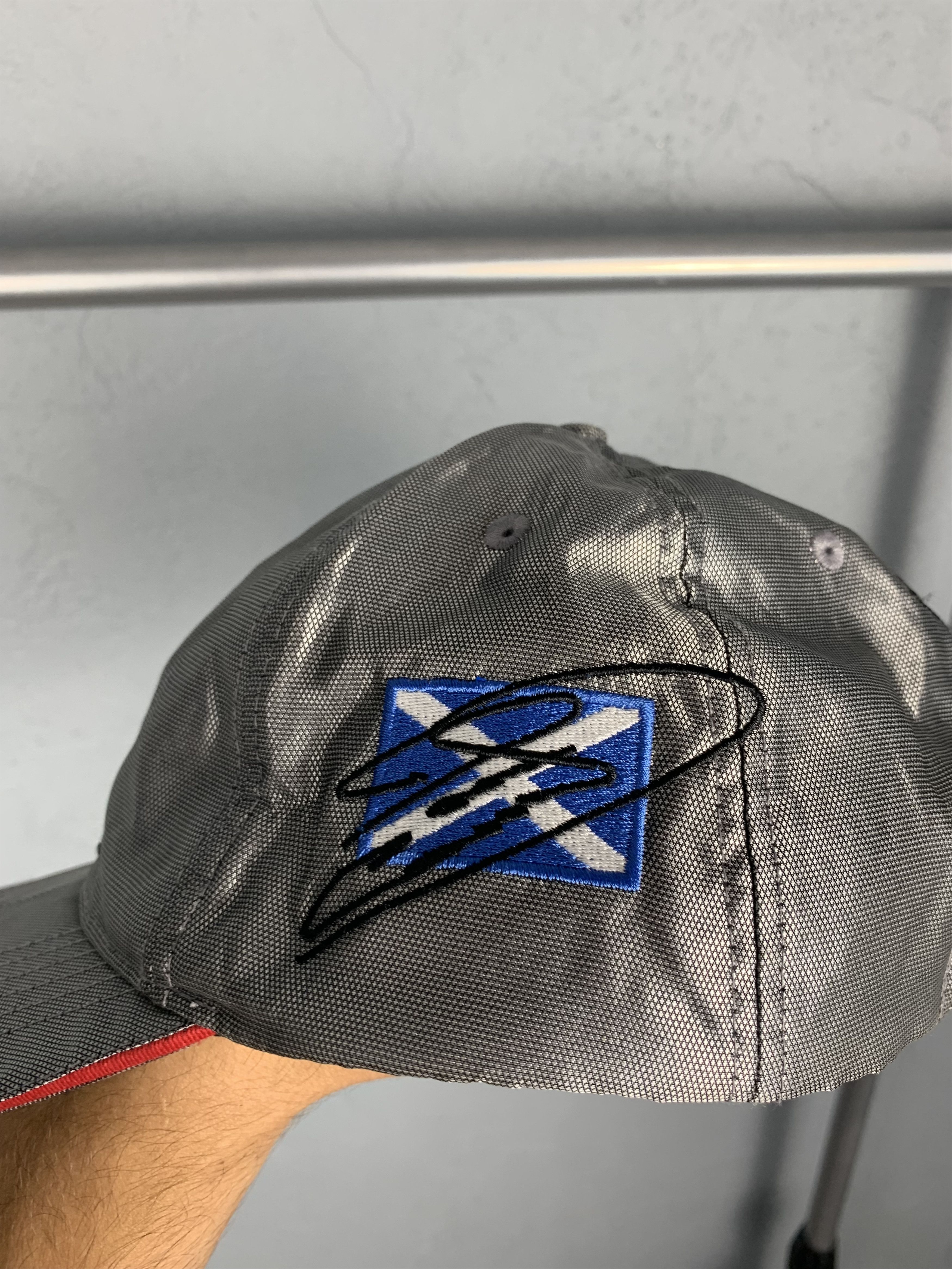 Formula 1 × Mercedes-Benz RARE! MERCEDES BENZ F1 Driver David Coultard Signature Cap Size ONE SIZE - 5 Thumbnail