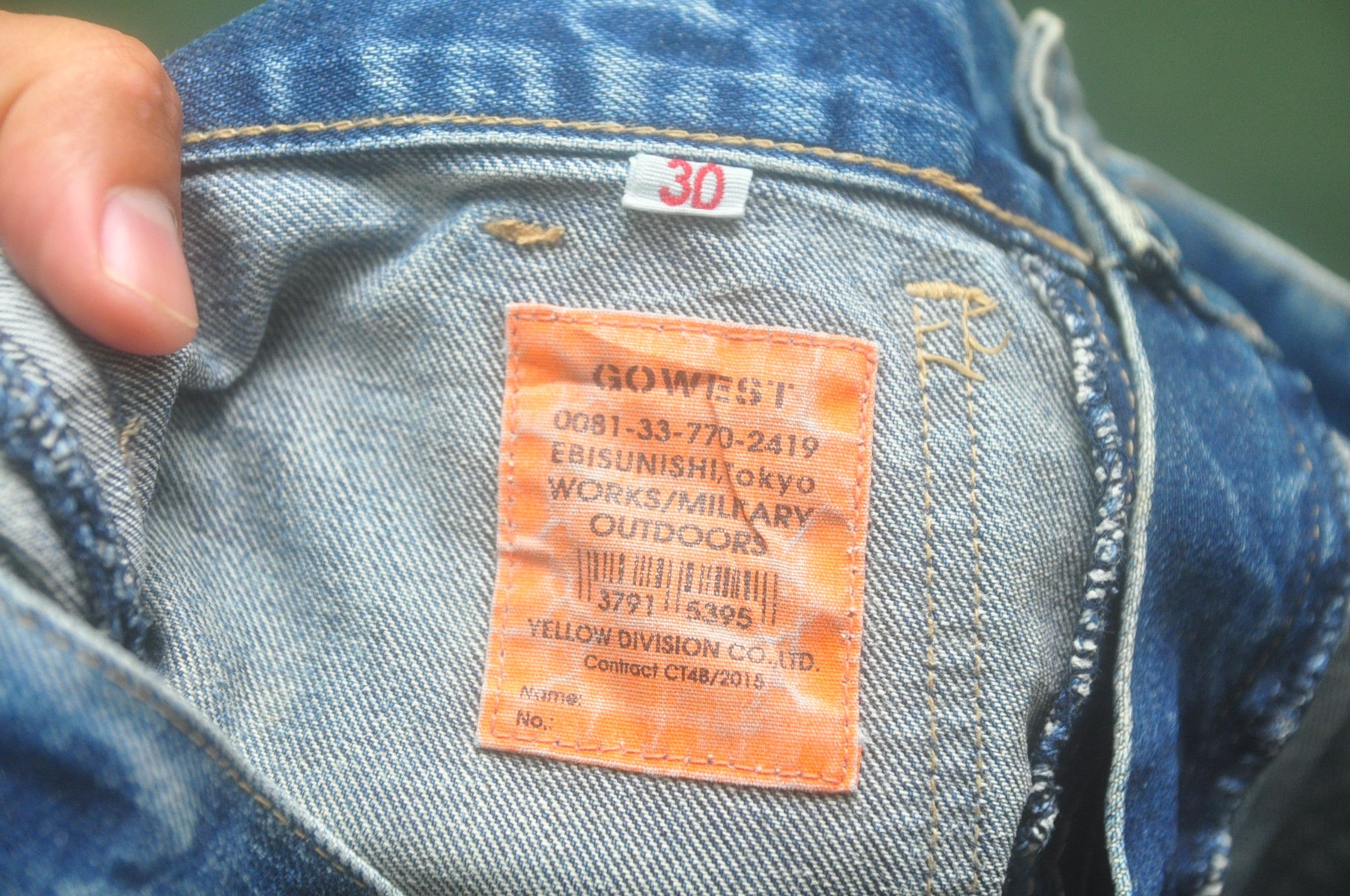 Designer × Japanese Brand × Vintage Vintage Go West Bush Pants Style Japanese Multiple Pocket Size US 31 - 9 Thumbnail
