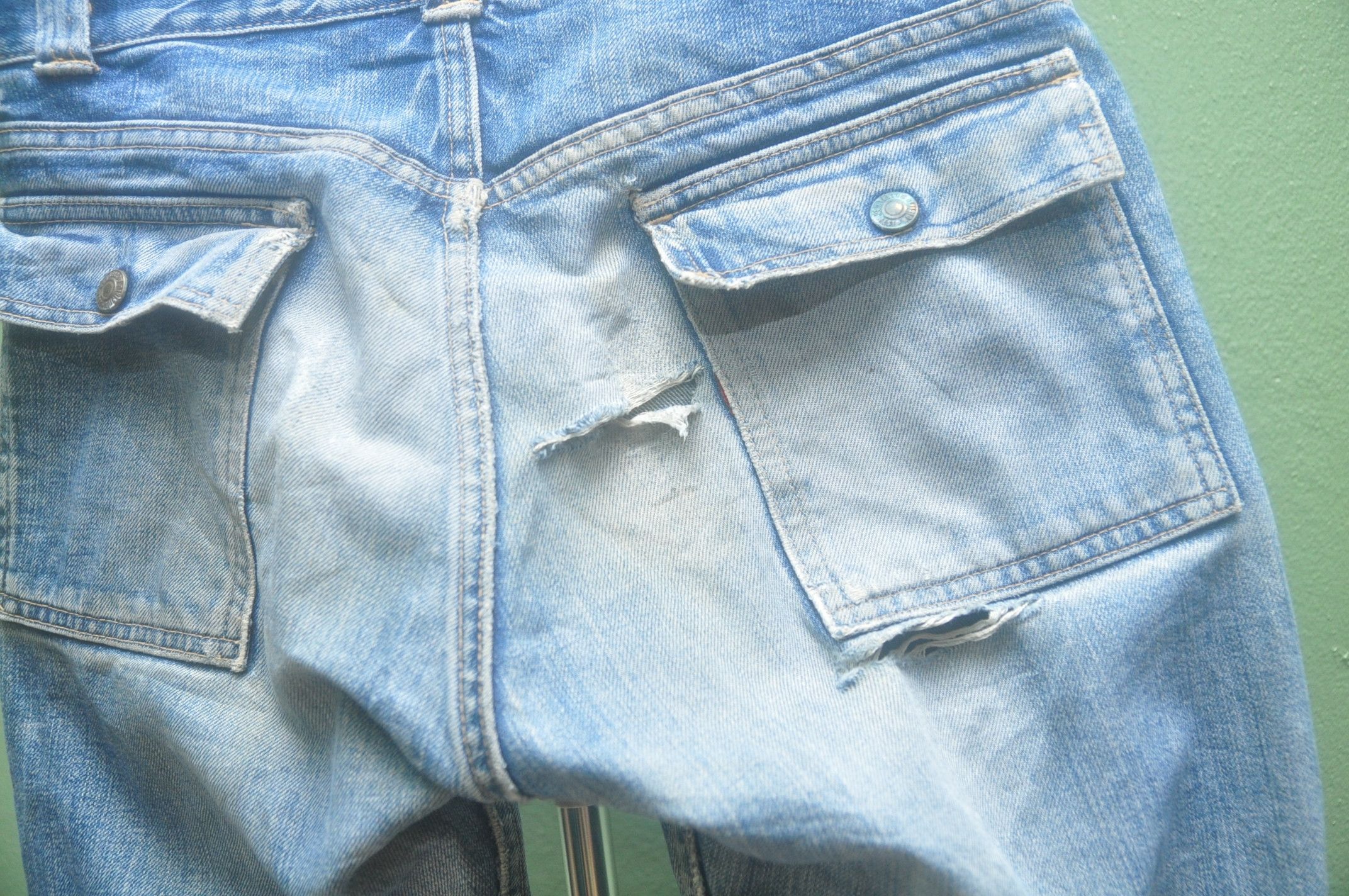 Designer × Japanese Brand × Vintage Vintage Go West Bush Pants Style Japanese Multiple Pocket Size US 31 - 8 Thumbnail