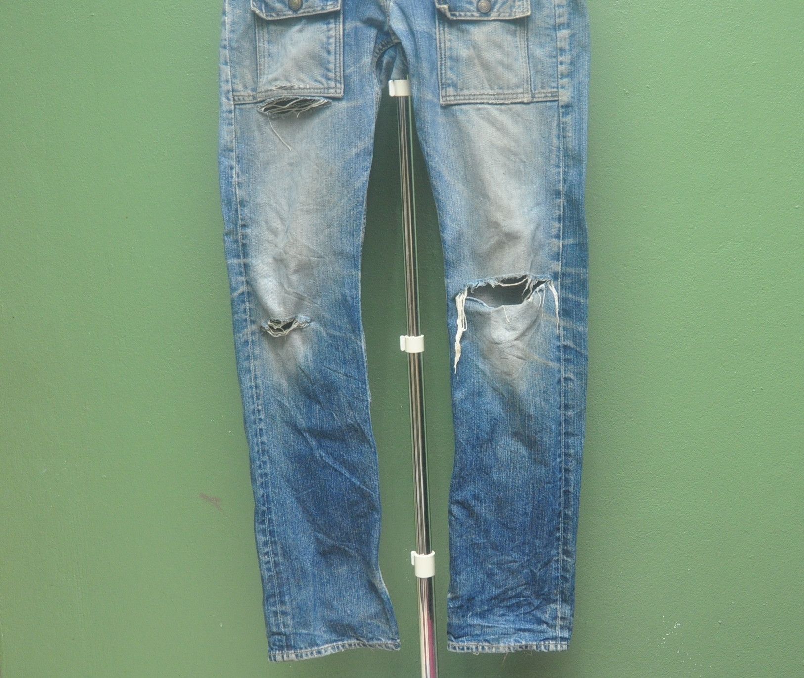 Designer × Japanese Brand × Vintage Vintage Go West Bush Pants Style Japanese Multiple Pocket Size US 31 - 3 Thumbnail