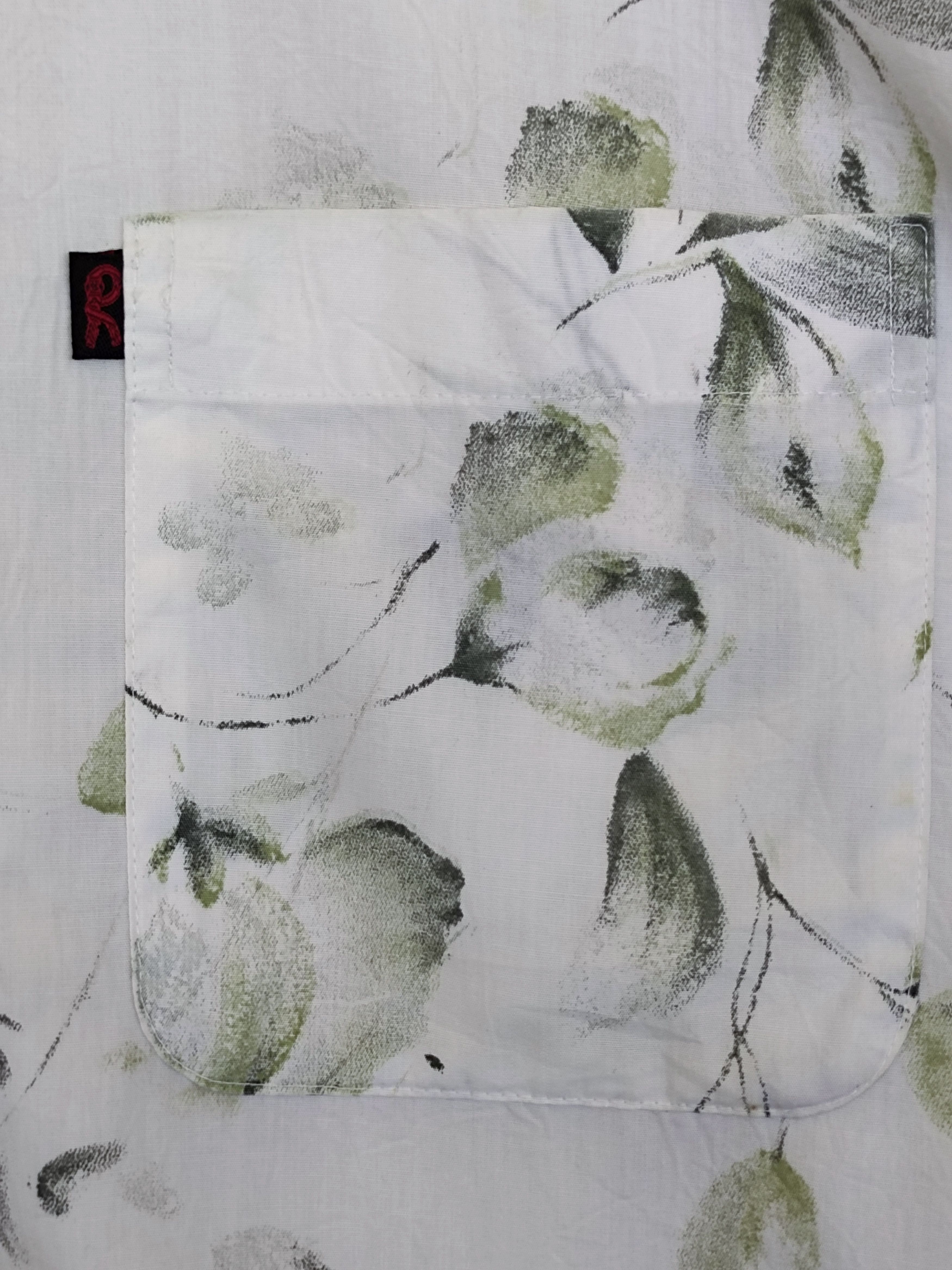 Roberta di Camerino Vintage Roberta di Camerina Flower Motive Shirt Size US L / EU 52-54 / 3 - 3 Thumbnail