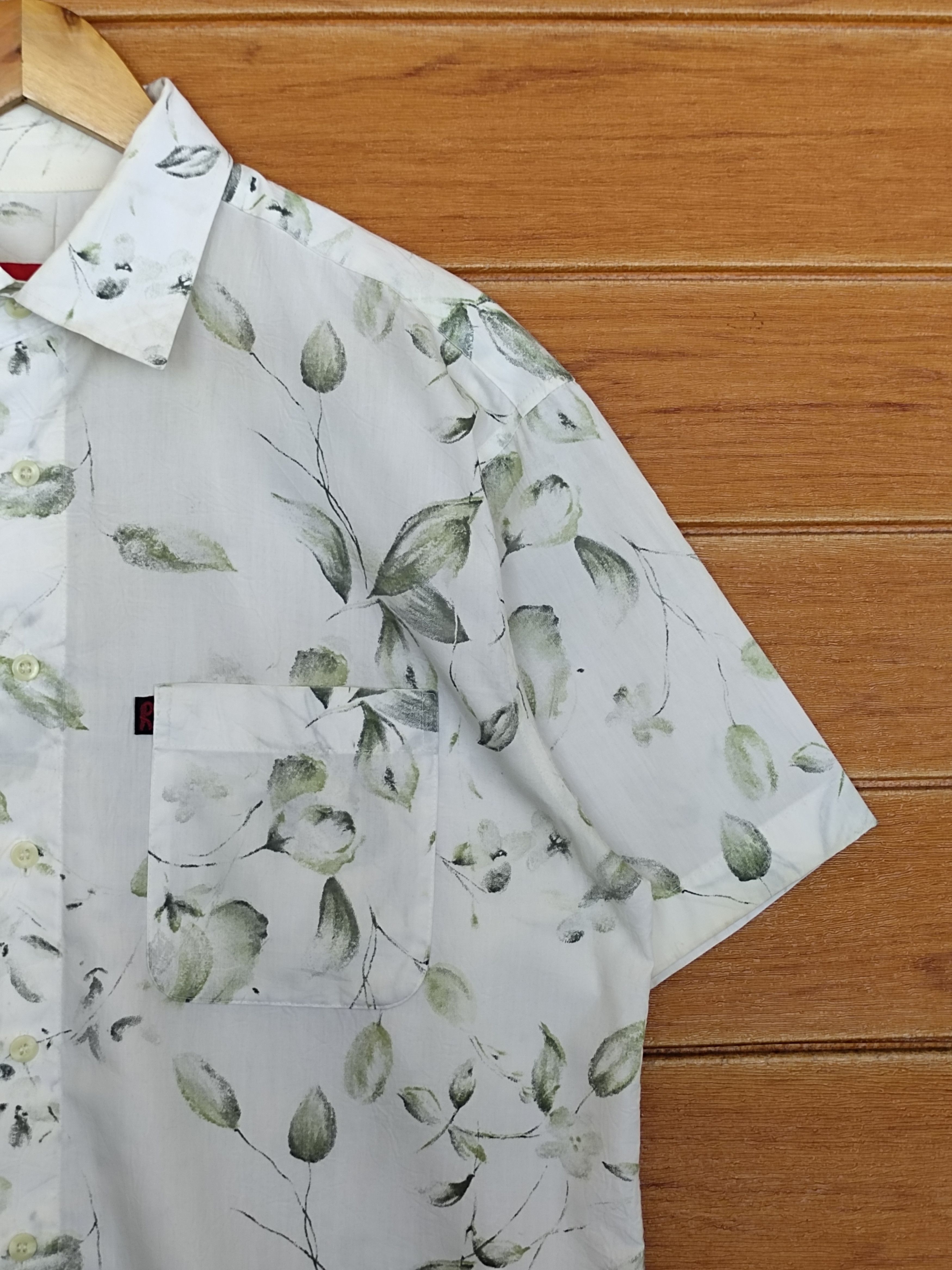 Roberta di Camerino Vintage Roberta di Camerina Flower Motive Shirt Size US L / EU 52-54 / 3 - 6 Thumbnail
