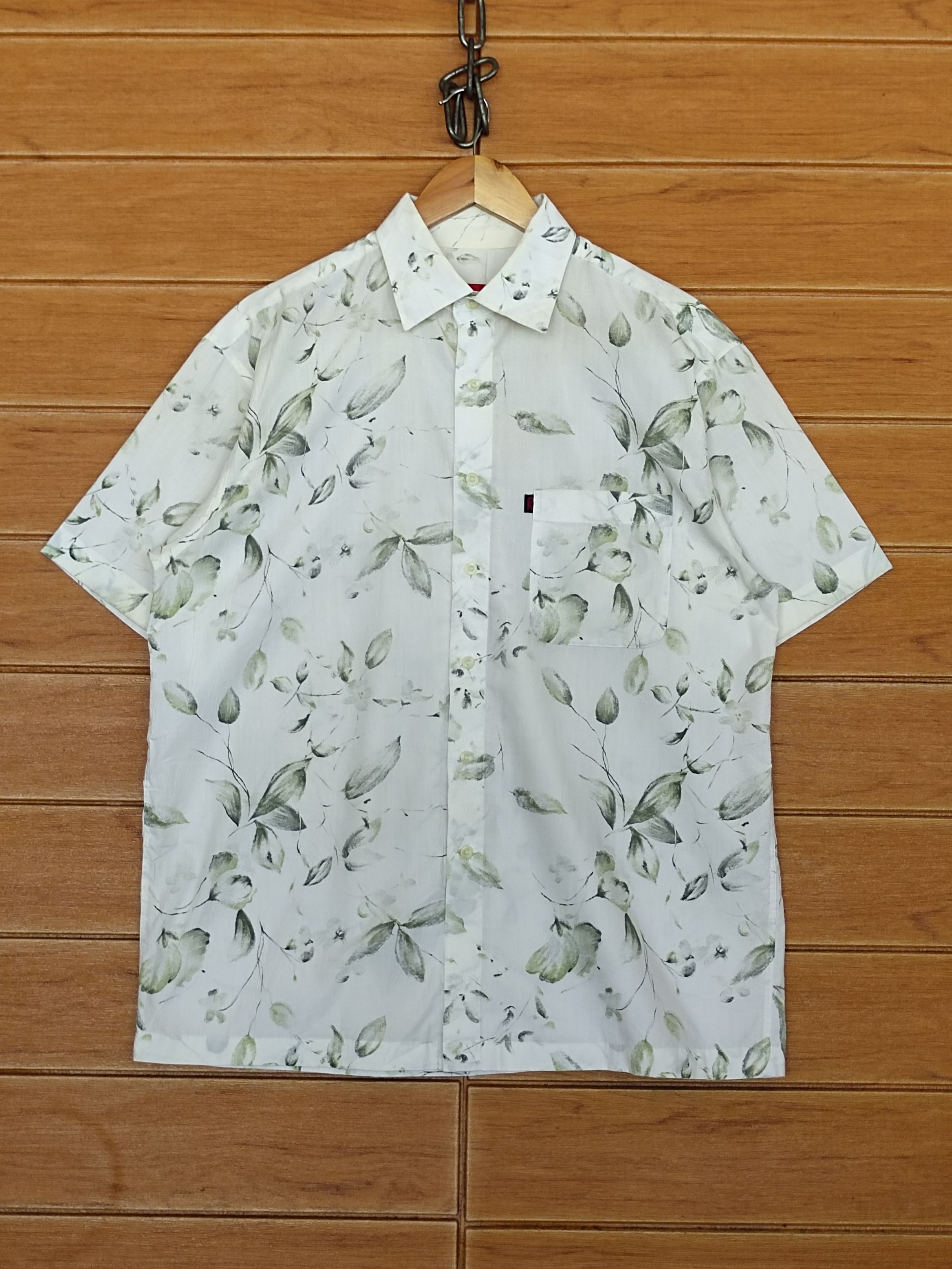 Roberta di Camerino Vintage Roberta di Camerina Flower Motive Shirt Size US L / EU 52-54 / 3 - 2 Thumbnail