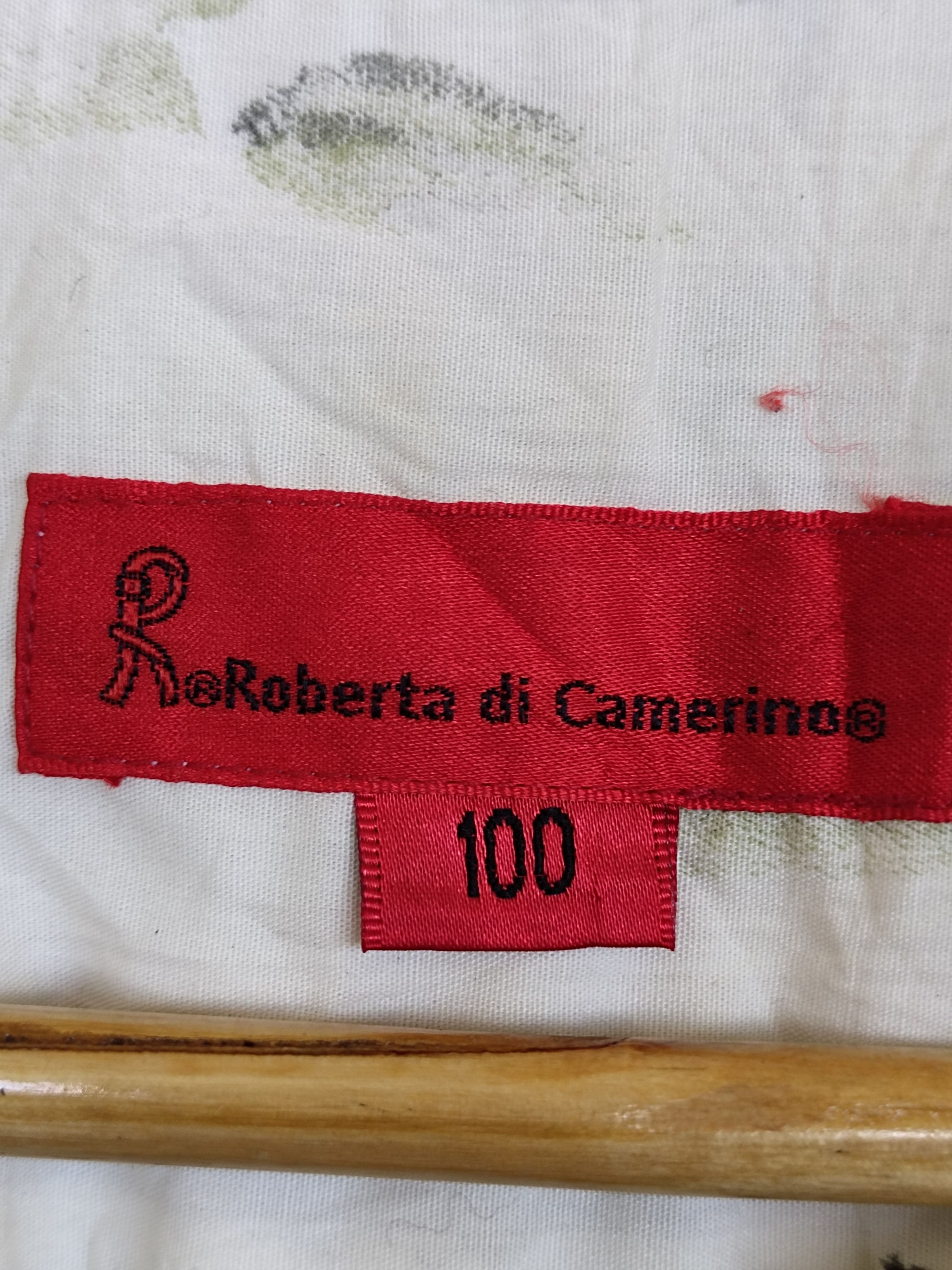 Roberta di Camerino Vintage Roberta di Camerina Flower Motive Shirt Size US L / EU 52-54 / 3 - 12 Thumbnail