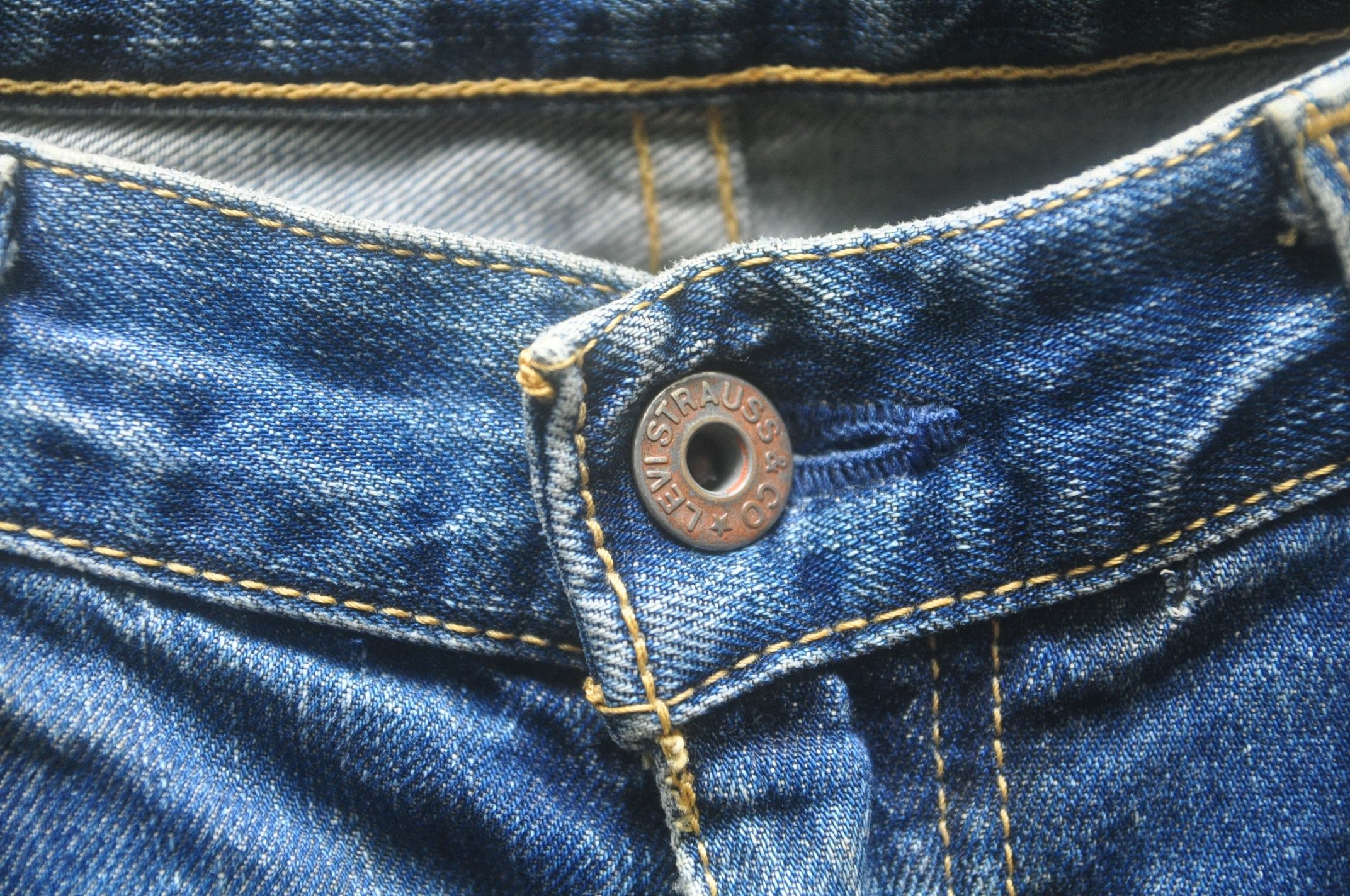 Japanese Brand Vintage Levis Patchwork Japanese Designer Fashion Style Size US 32 / EU 48 - 5 Thumbnail
