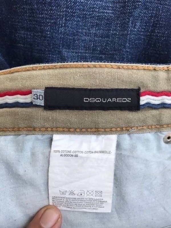 Dsquared2 Dsquared2 Italy Ripped Distressed Fashion Stylish Denim Pant Size US 30 / EU 46 - 15 Thumbnail
