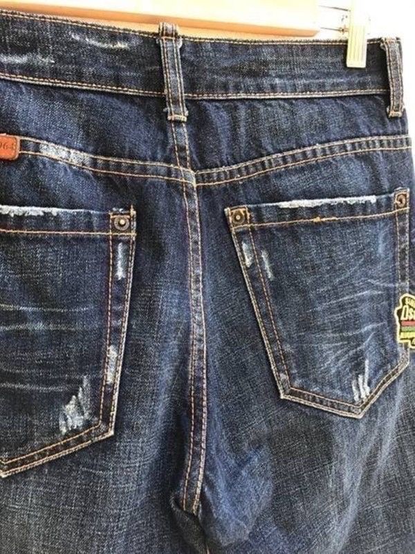 Dsquared2 Dsquared2 Italy Ripped Distressed Fashion Stylish Denim Pant Size US 30 / EU 46 - 12 Thumbnail