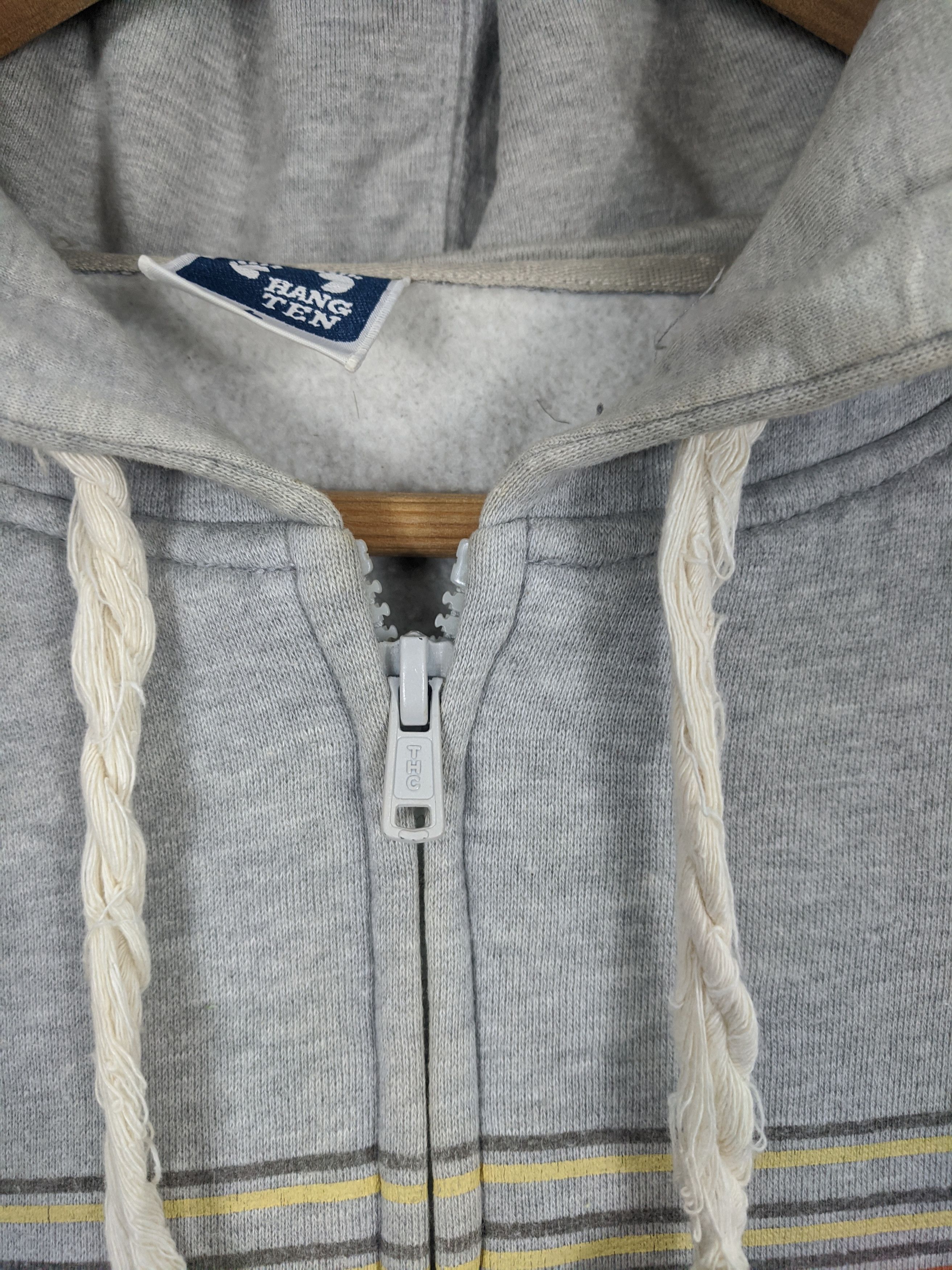 Hang Ten × Vintage Vintage Hang Ten Rainbow Hoodie Jacket Size US L / EU 52-54 / 3 - 7 Thumbnail