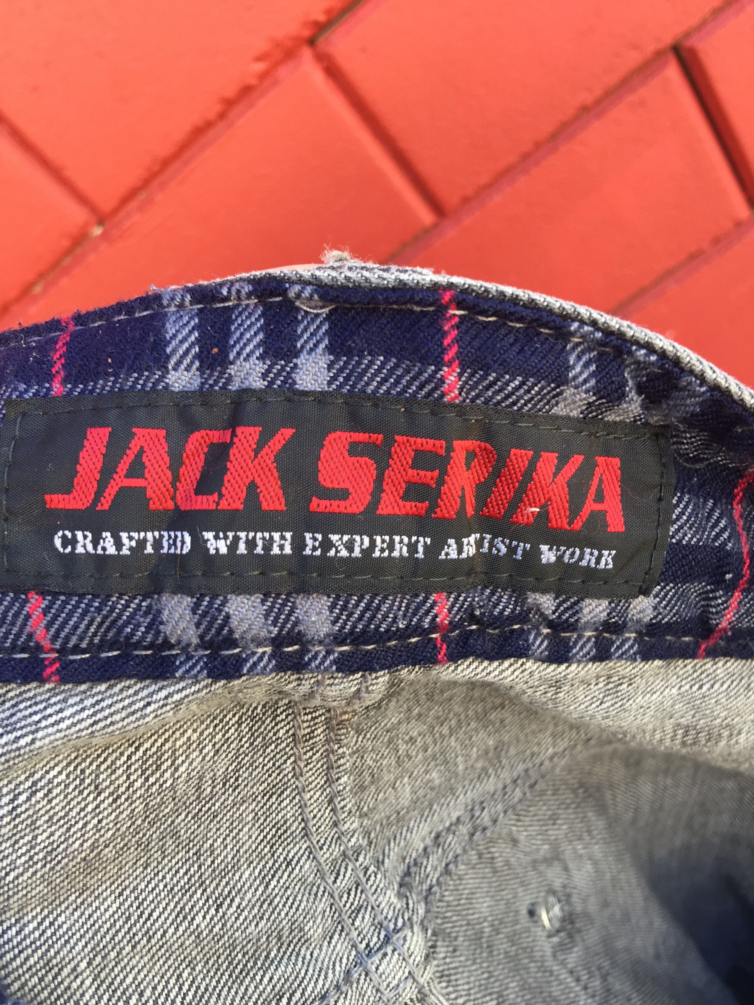 Japanese Brand × Vintage Vintage Jack Serika Distressed Travis Scott Fashion Style Size US 33 - 10 Thumbnail