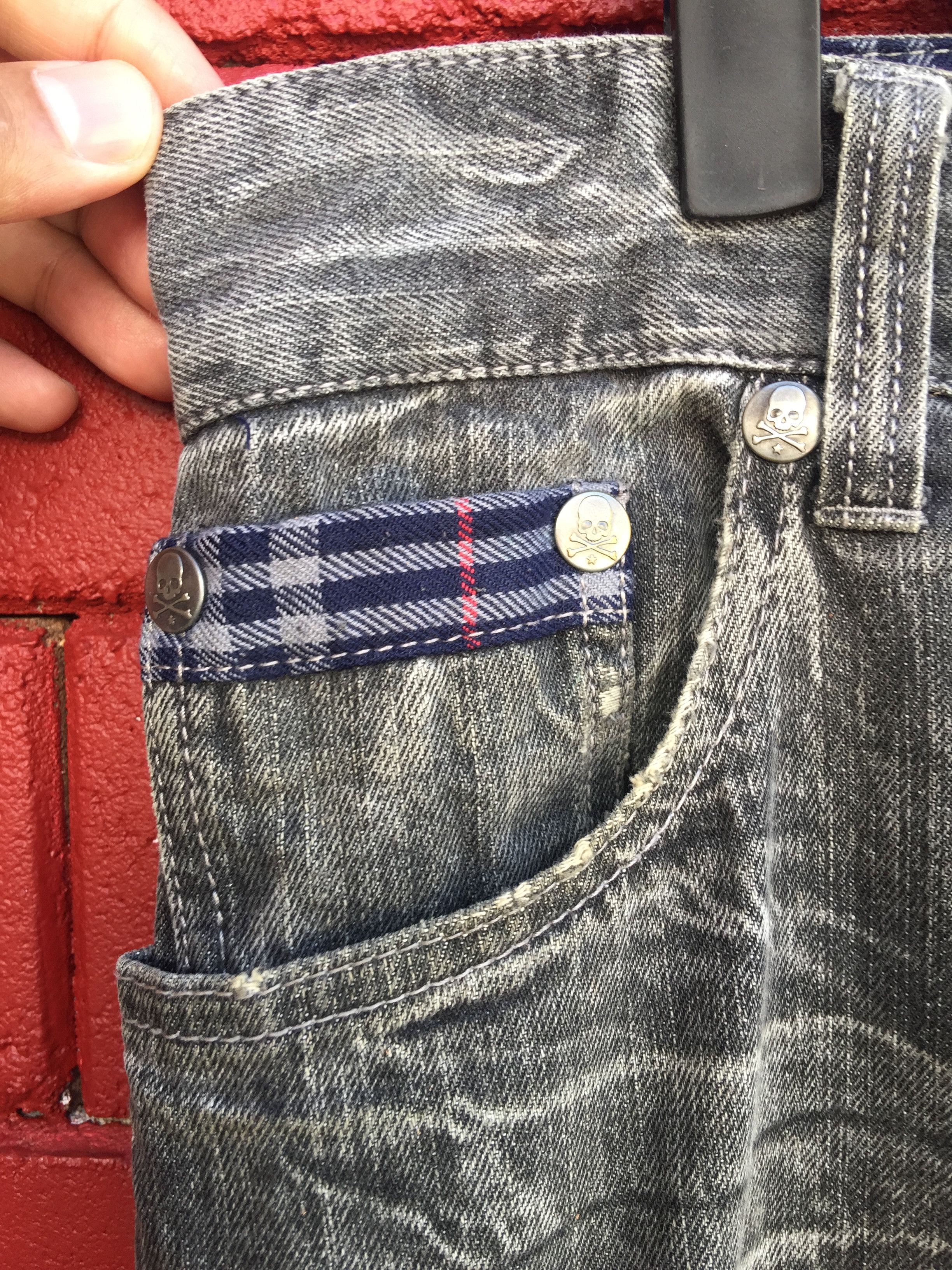 Japanese Brand × Vintage Vintage Jack Serika Distressed Travis Scott Fashion Style Size US 33 - 5 Thumbnail