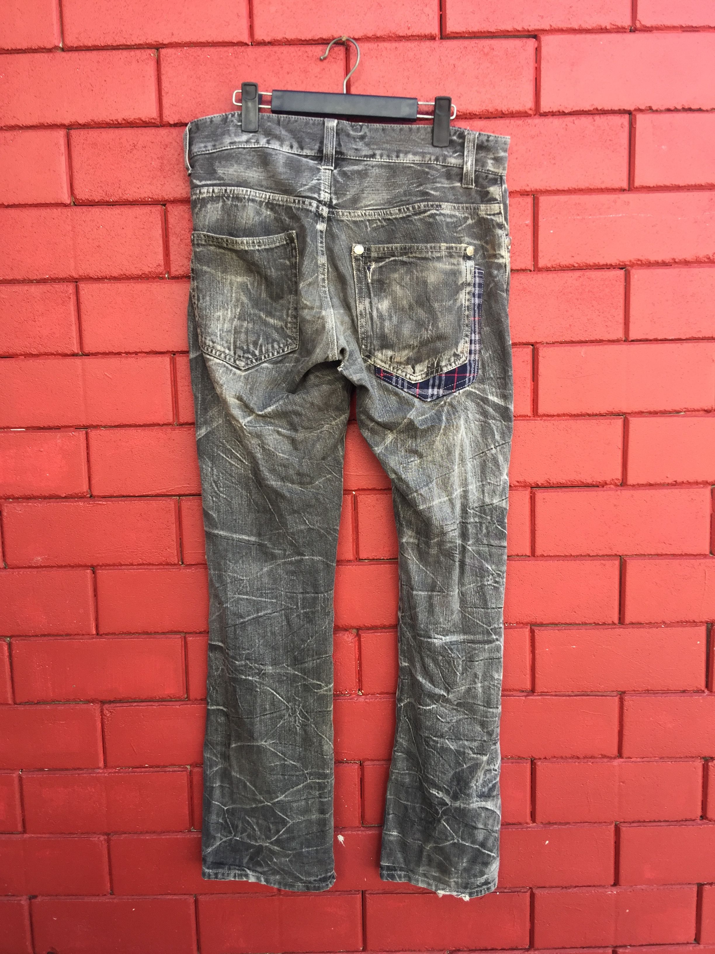 Japanese Brand × Vintage Vintage Jack Serika Distressed Travis Scott Fashion Style Size US 33 - 2 Thumbnail