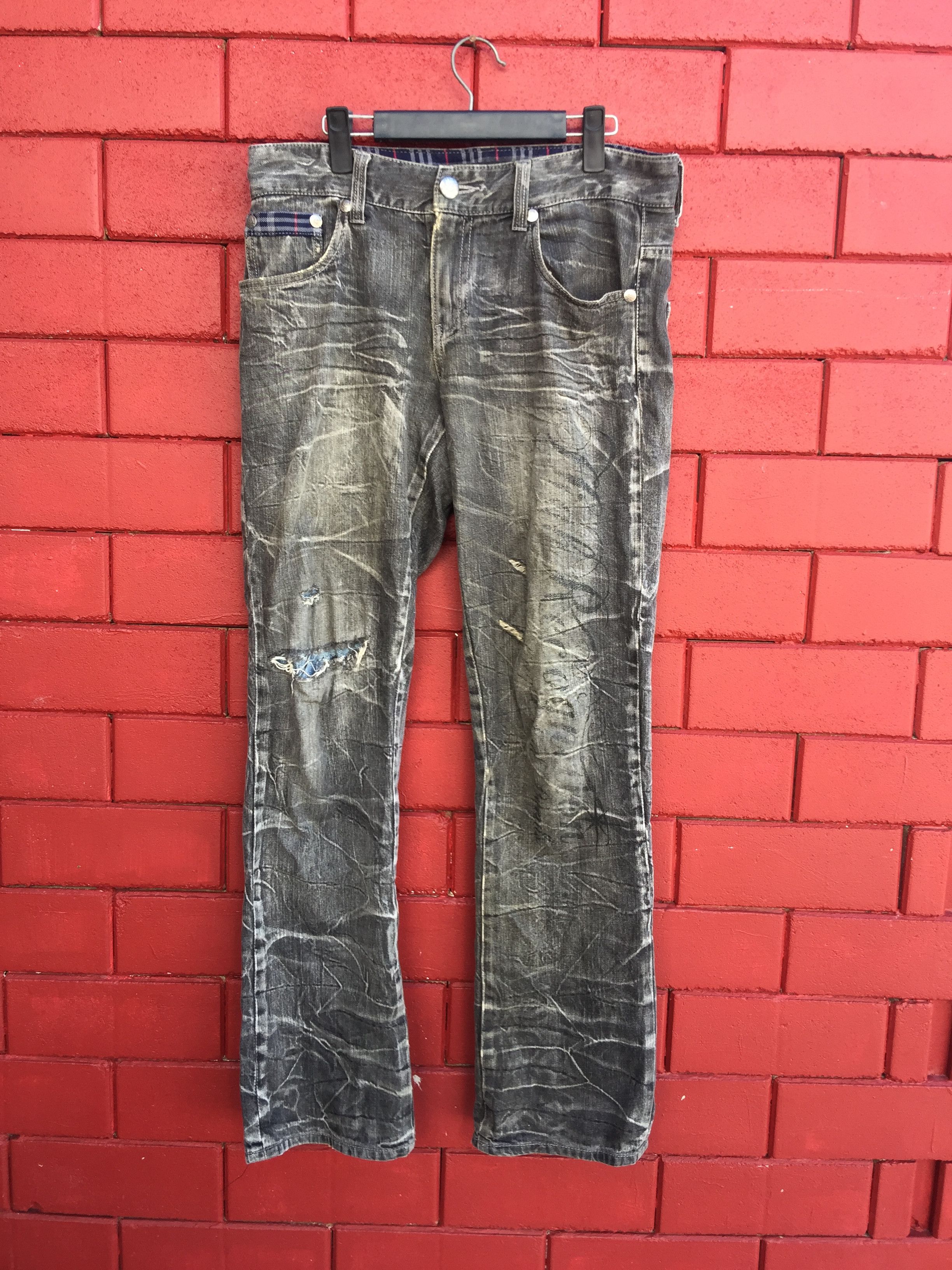 Vintage Jack Serika Distressed Travis Scott Fashion Style