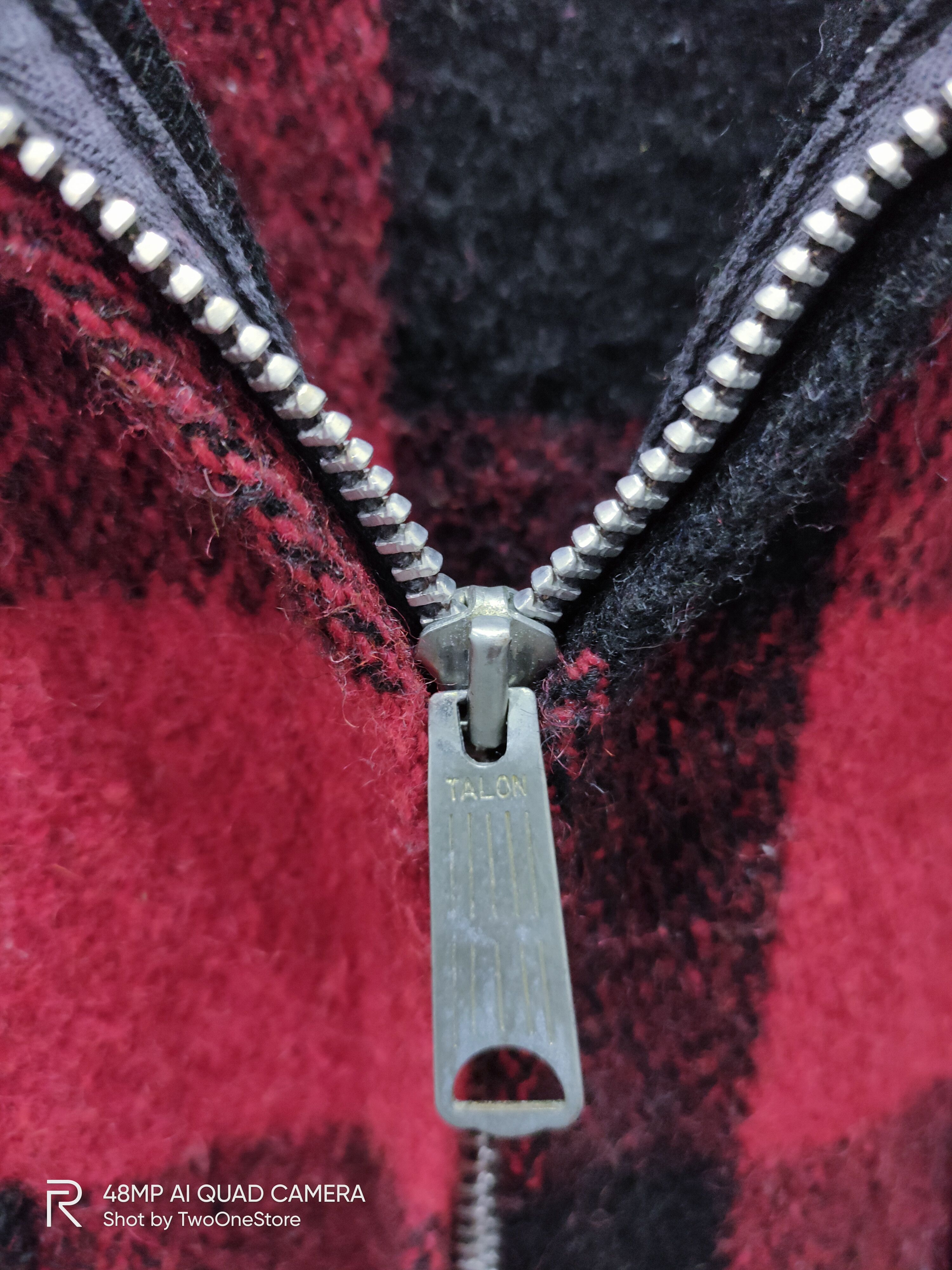 JCPenney × Vintage Vintag 50s JCPENNEY Wool Buffalo Check Flannel Chore Jacket Size US XL / EU 56 / 4 - 9 Thumbnail