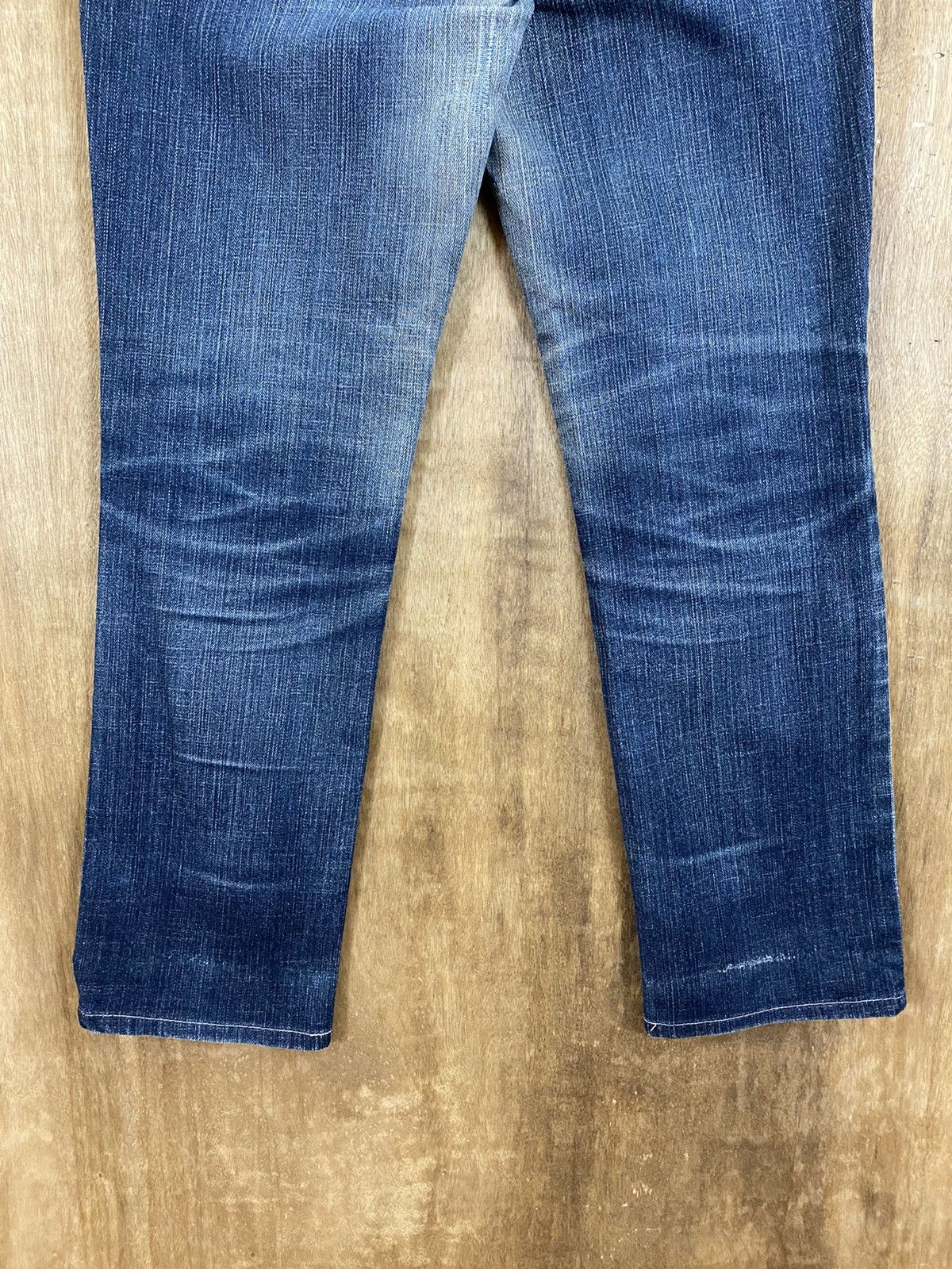 Edwin Edwin Blue distressed Denim Pants jeans #BB535 Size US 30 / EU 46 - 10 Thumbnail