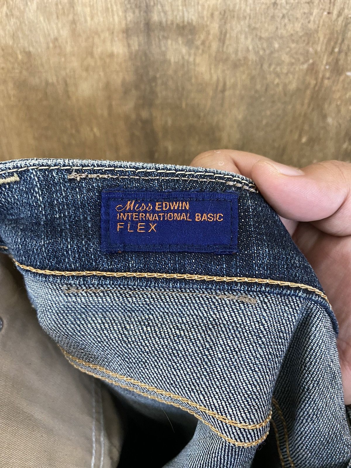 Edwin Edwin Blue distressed Denim Pants jeans #BB535 Size US 30 / EU 46 - 15 Thumbnail