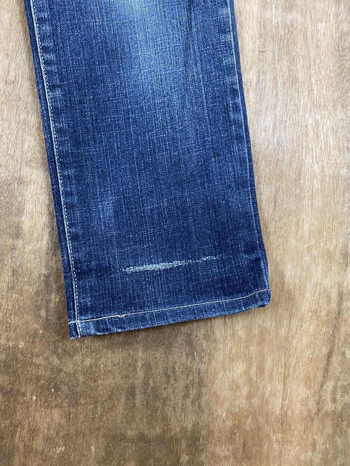 Edwin Edwin Blue distressed Denim Pants jeans #BB535 Size US 30 / EU 46 - 5 Thumbnail