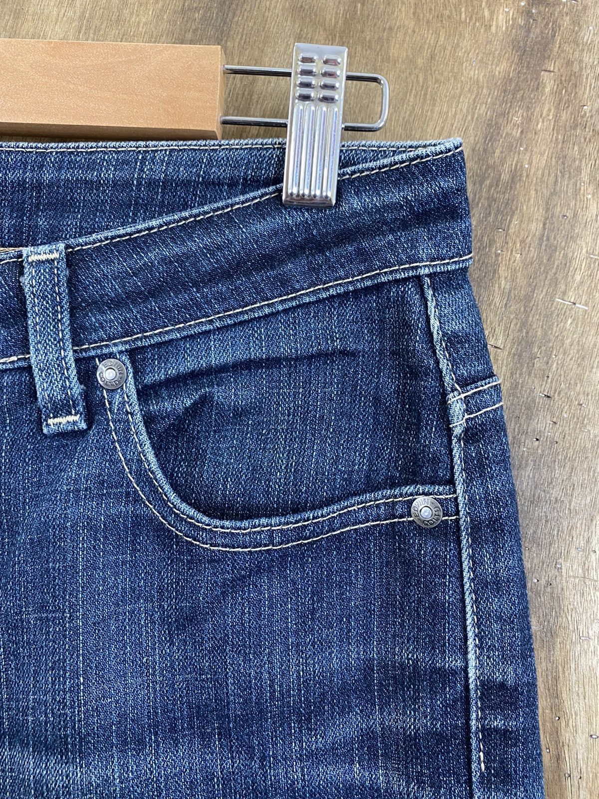 Edwin Edwin Blue distressed Denim Pants jeans #BB535 Size US 30 / EU 46 - 7 Thumbnail