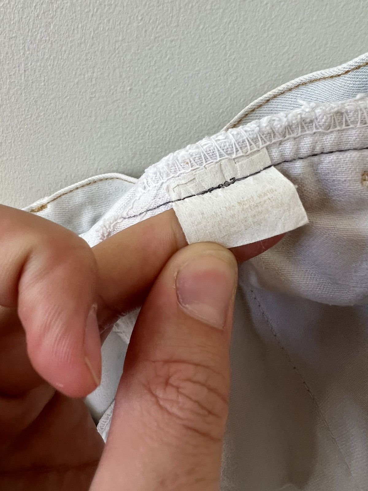 Levi's × Vintage Vintage Levis Orange Tab Heart Patch Denim [32x33, 70s] Size US 32 / EU 48 - 9 Thumbnail