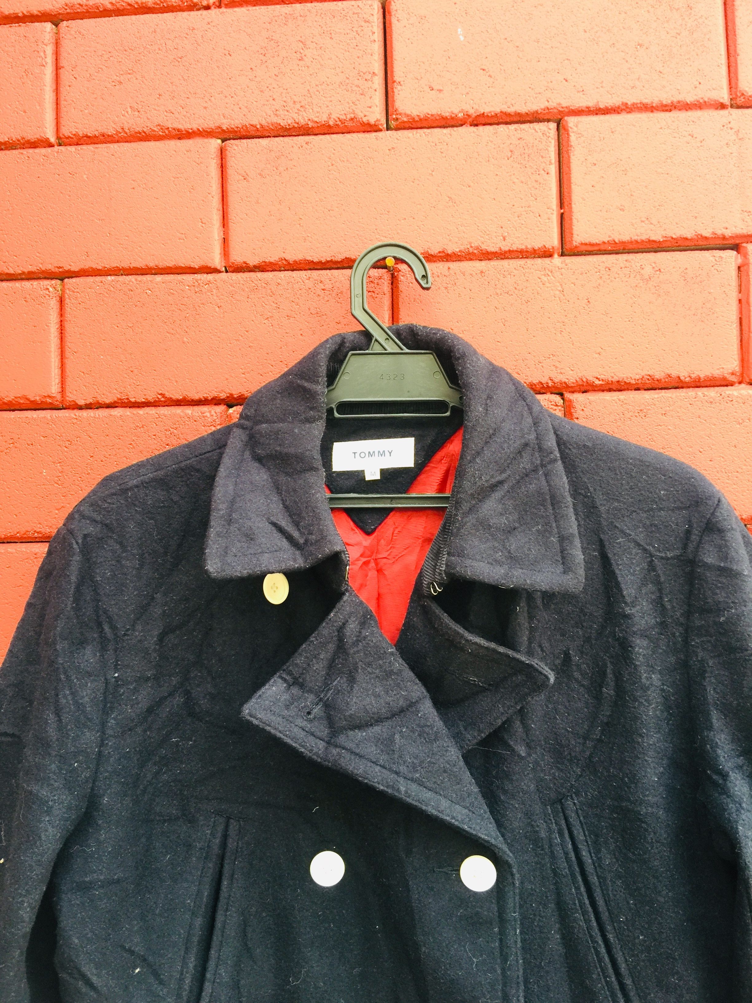 Japanese Brand × Tommy Hilfiger Vintage Tommy Wool Jacket Travis Scott Fashion Style Size US M / EU 48-50 / 2 - 4 Thumbnail